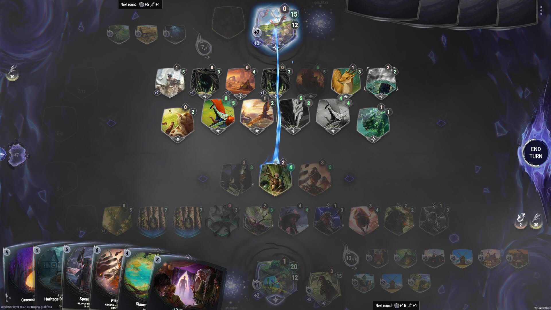 Screenshot for Silberheim Evolving Card Game