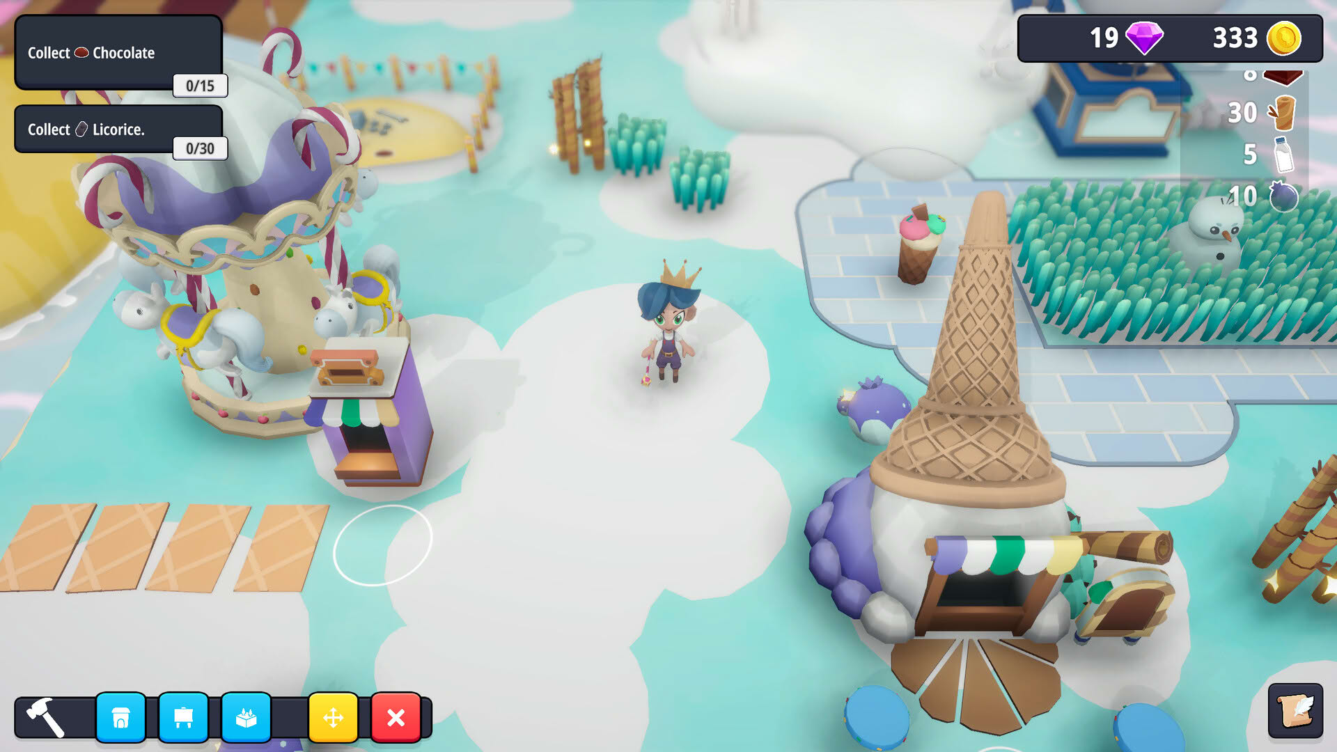 Screenshot for Candy Luna Park