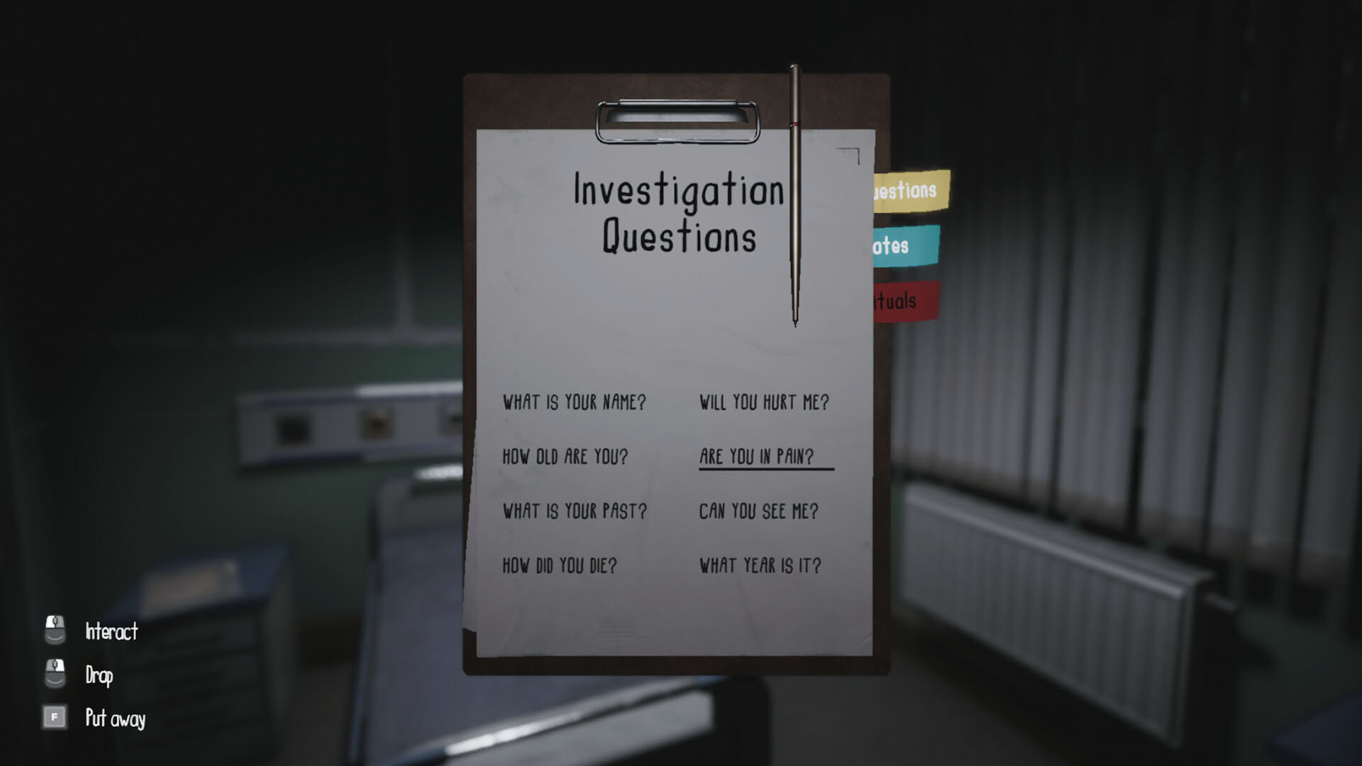 Screenshot for Paranormal Investigation