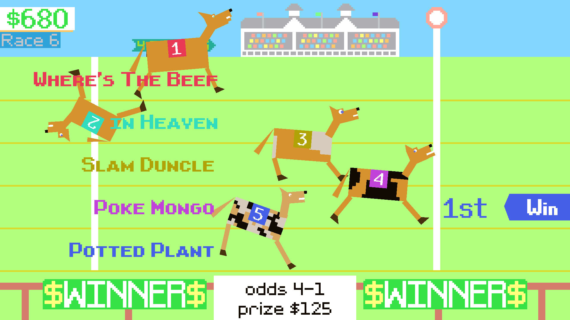 Screenshot for Horsey Game