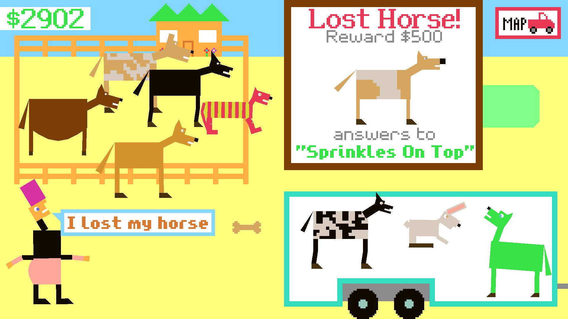 Screenshot for Horsey Game
