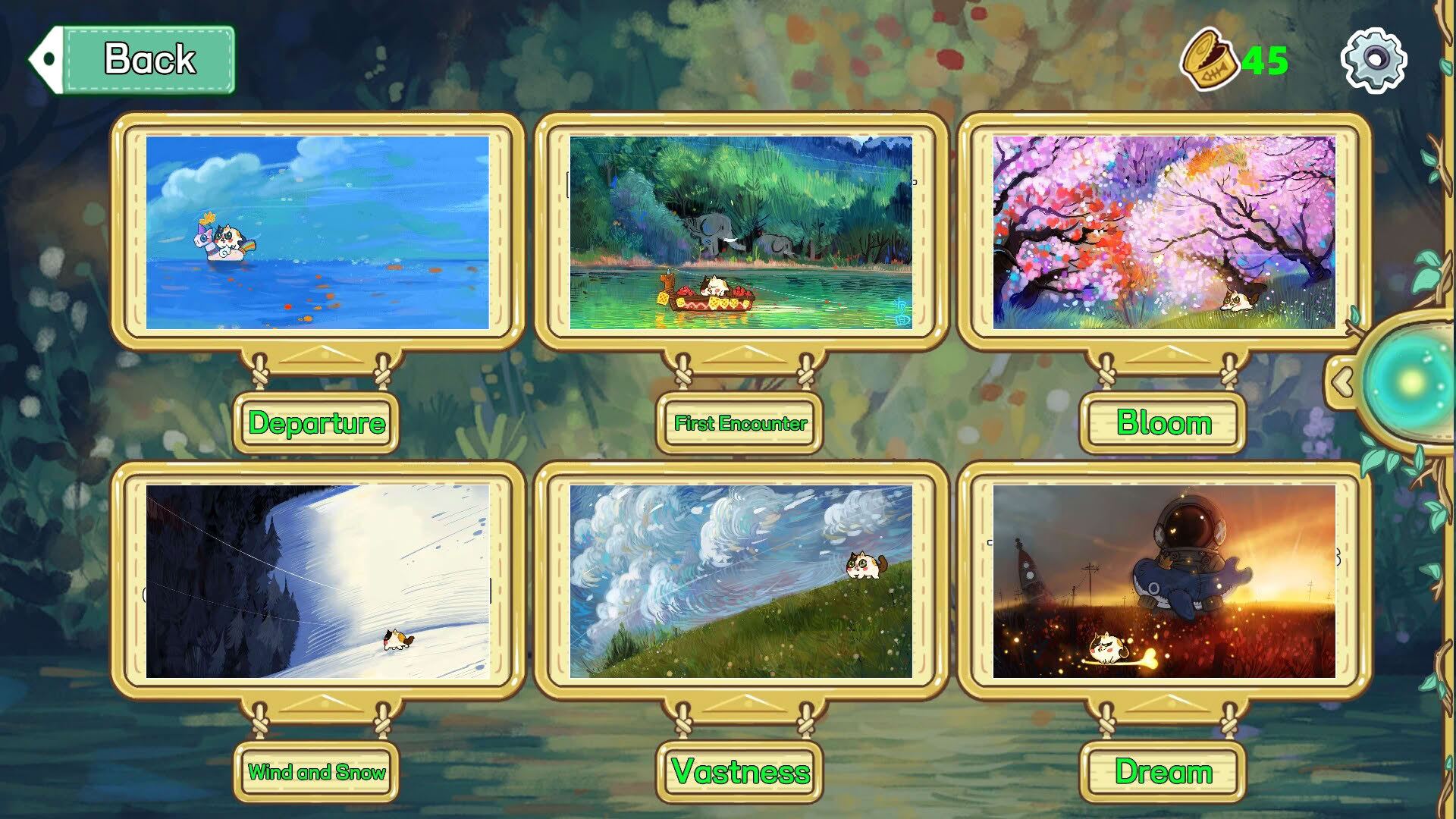 Screenshot for Whisker Wanderlust: The Wondrous Journey
