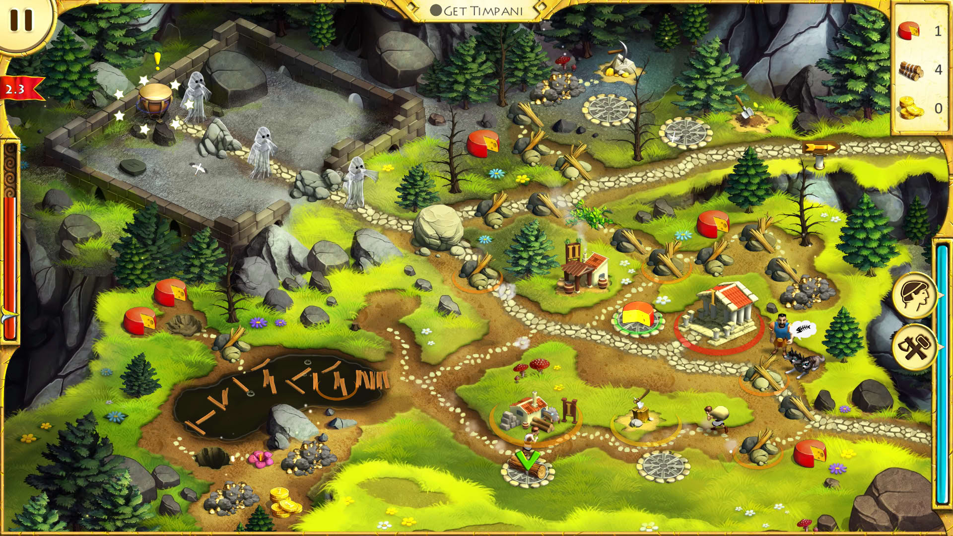 Screenshot for 12 Labours of Hercules II: The Cretan Bull
