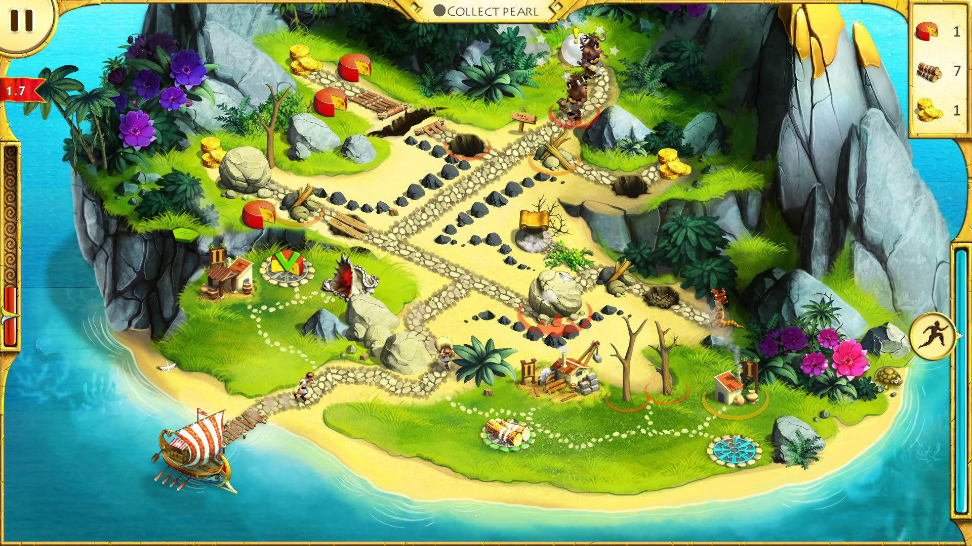 Screenshot for 12 Labours of Hercules II: The Cretan Bull
