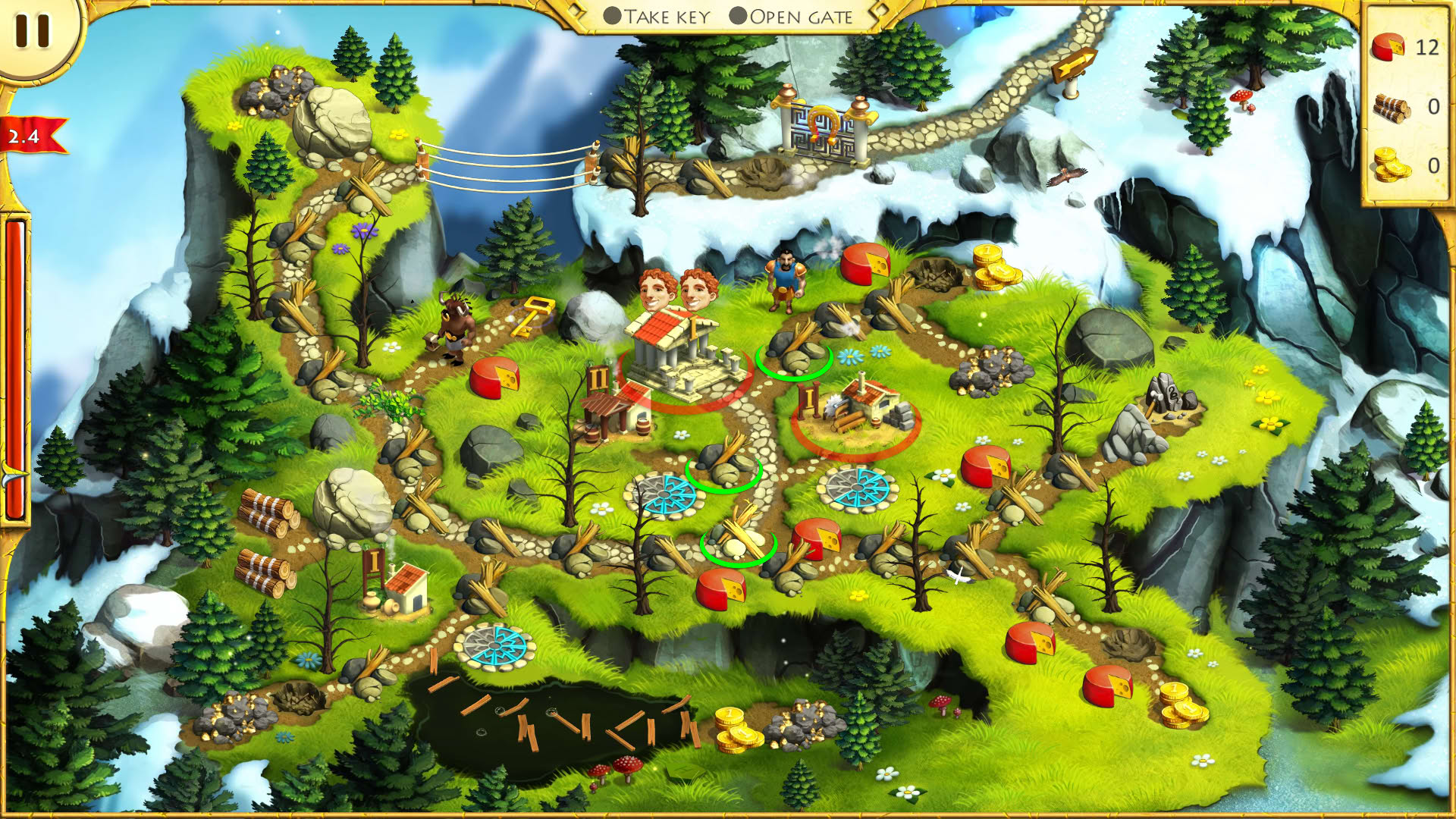Screenshot for 12 Labours of Hercules II: The Cretan Bull