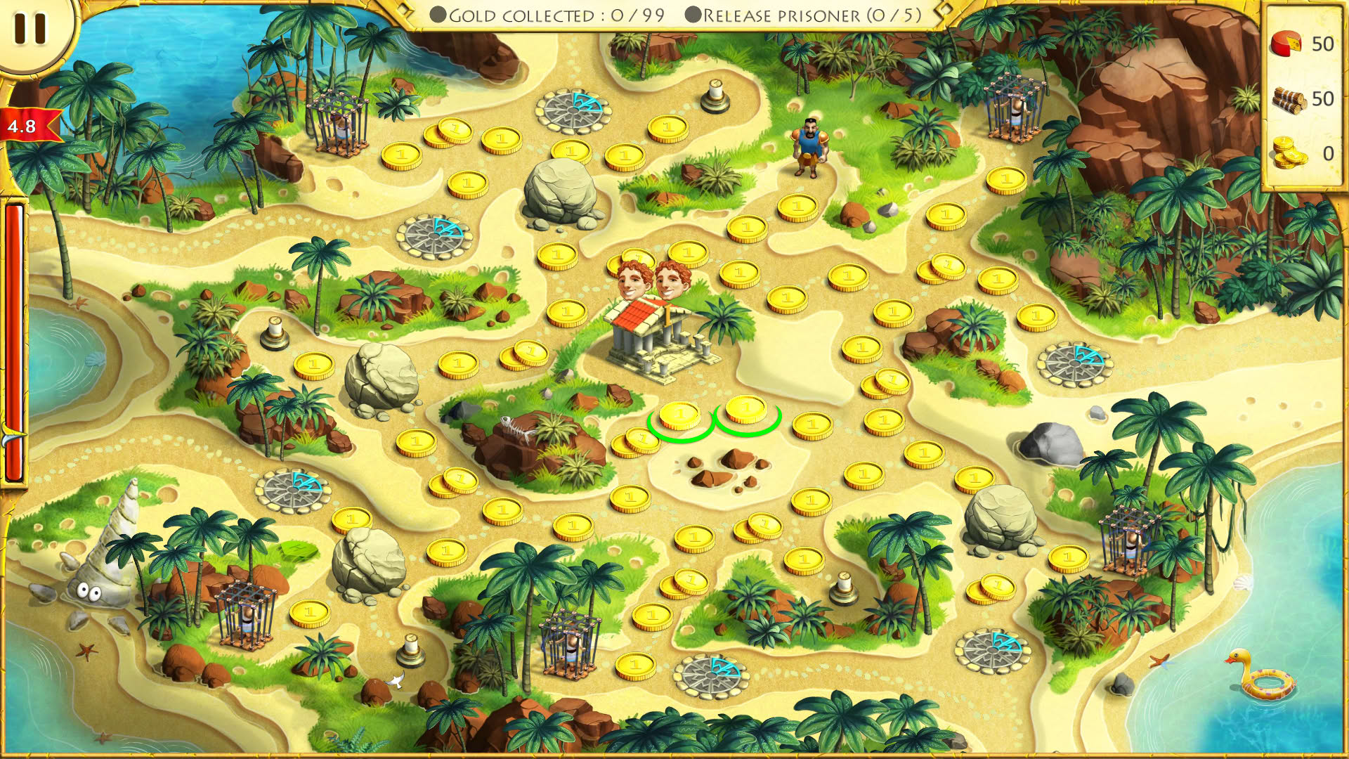 Screenshot for 12 Labours of Hercules II: The Cretan Bull
