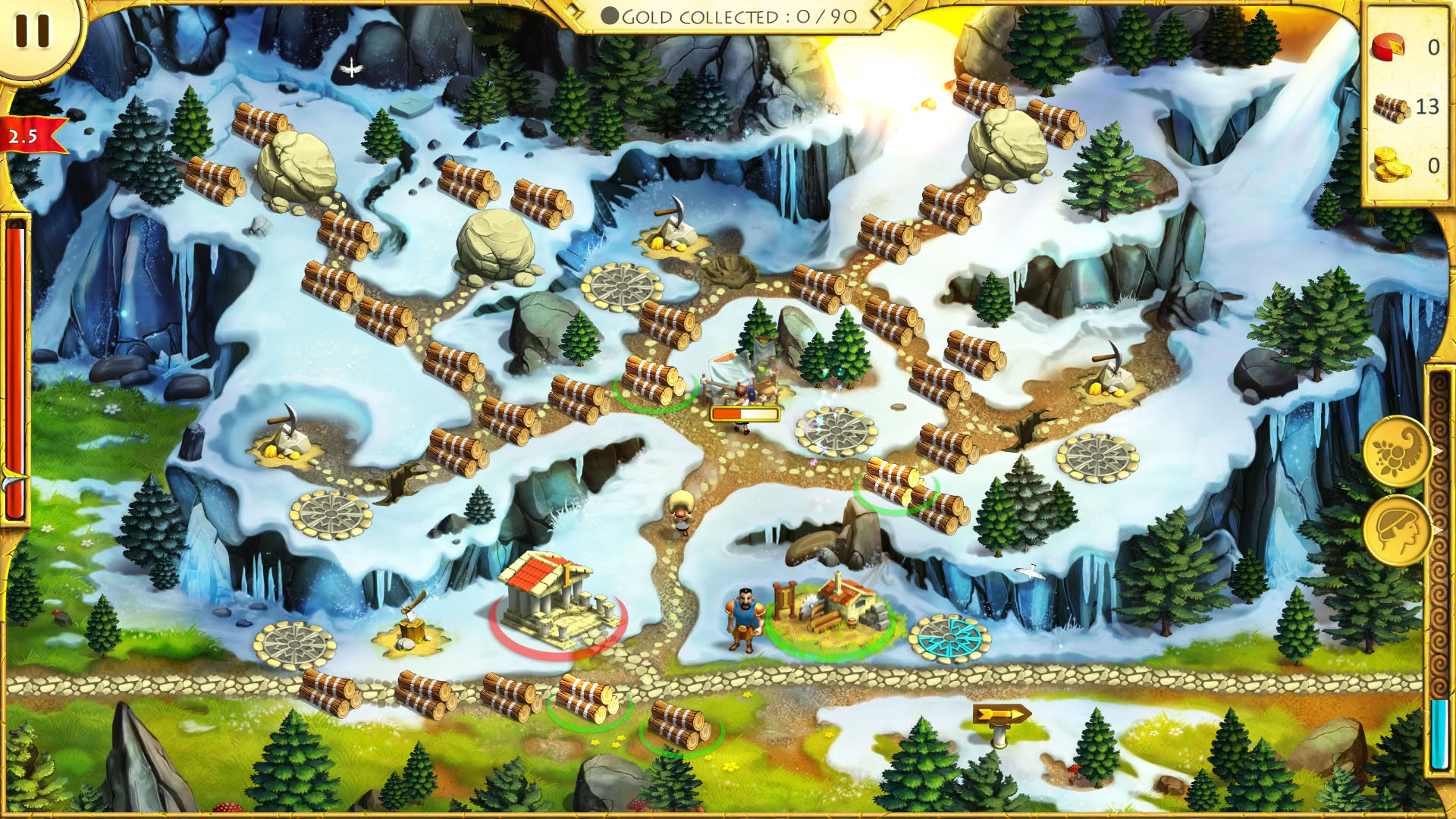 Screenshot for 12 Labours of Hercules II: The Cretan Bull