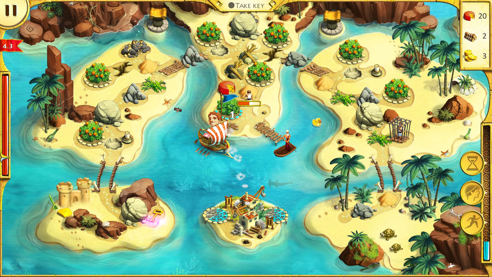 Screenshot for 12 Labours of Hercules II: The Cretan Bull