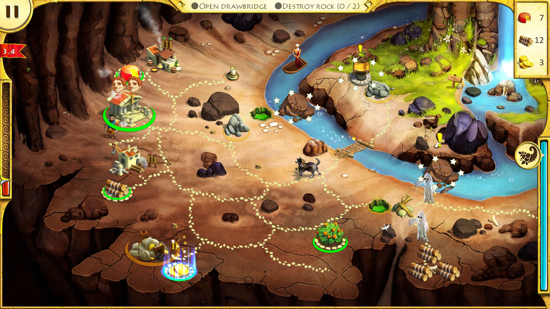 Screenshot for 12 Labours of Hercules II: The Cretan Bull