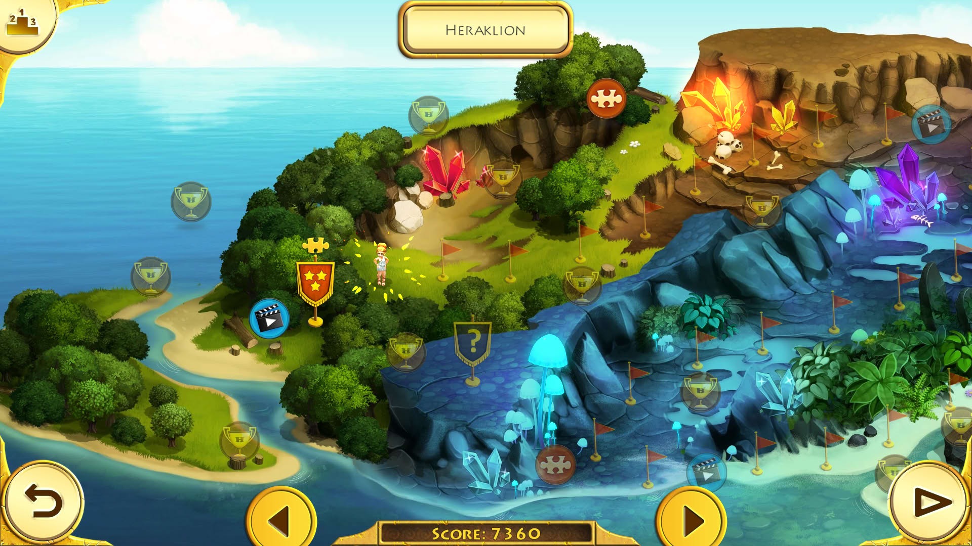 Screenshot for 12 Labours of Hercules III: Girl Power
