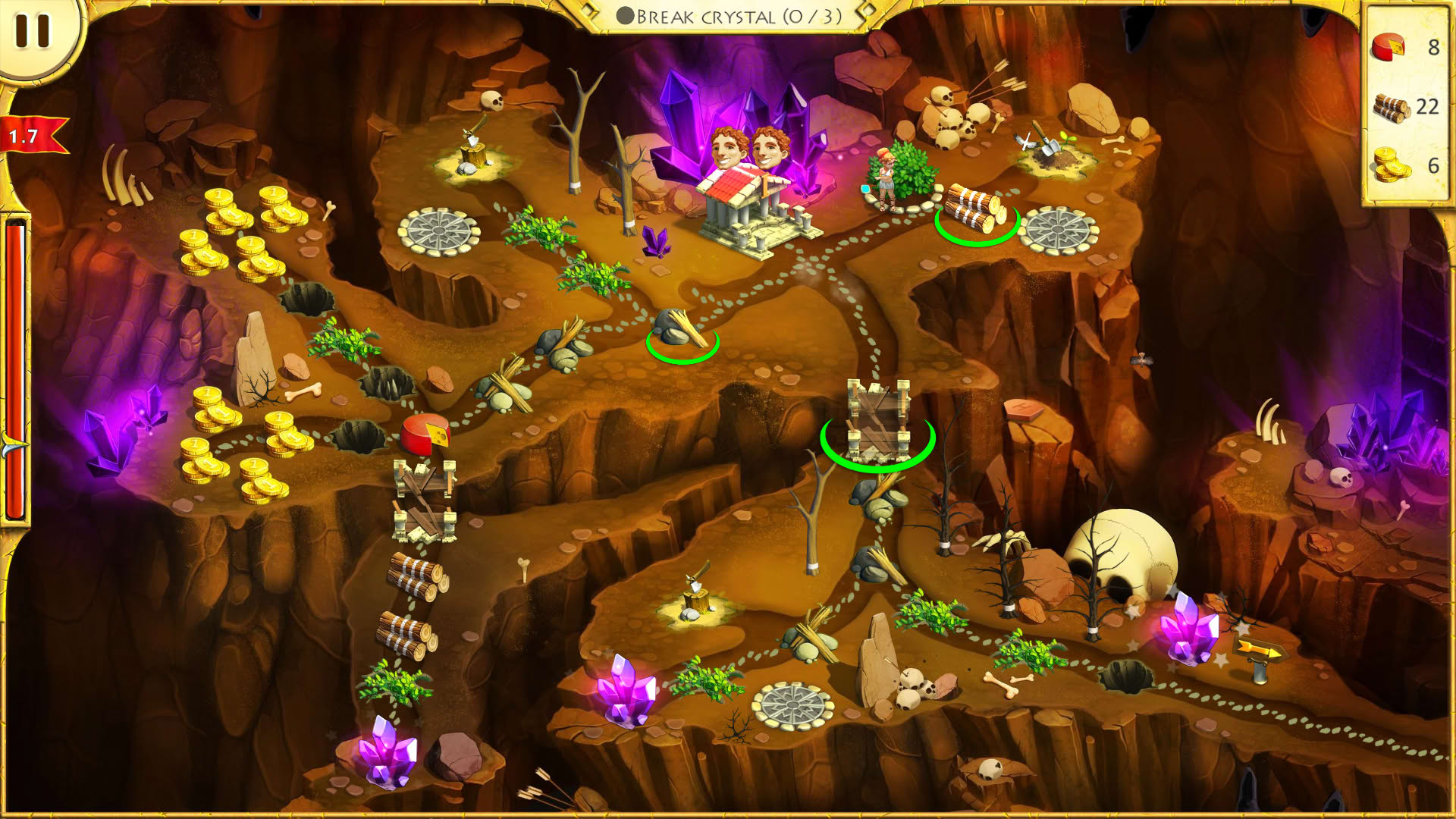 Screenshot for 12 Labours of Hercules III: Girl Power