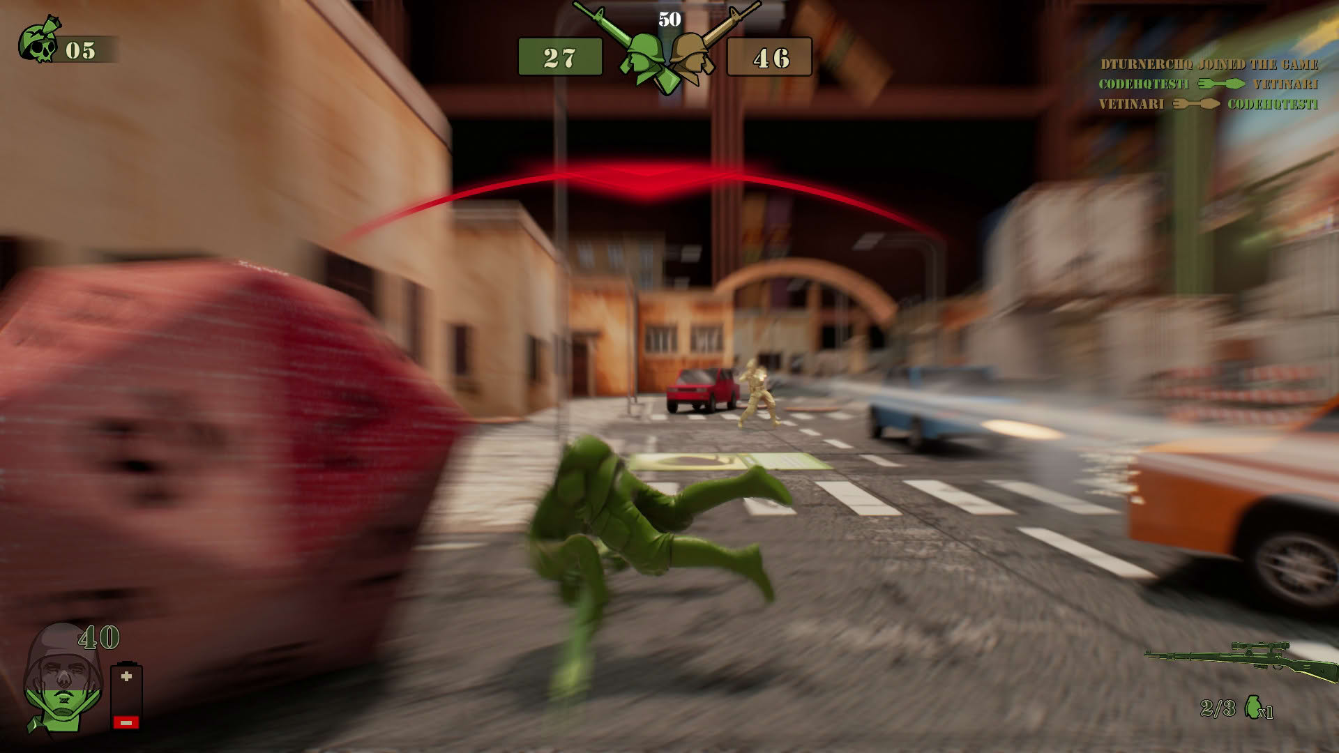 Screenshot for The Mean Greens: Plastic Warfare