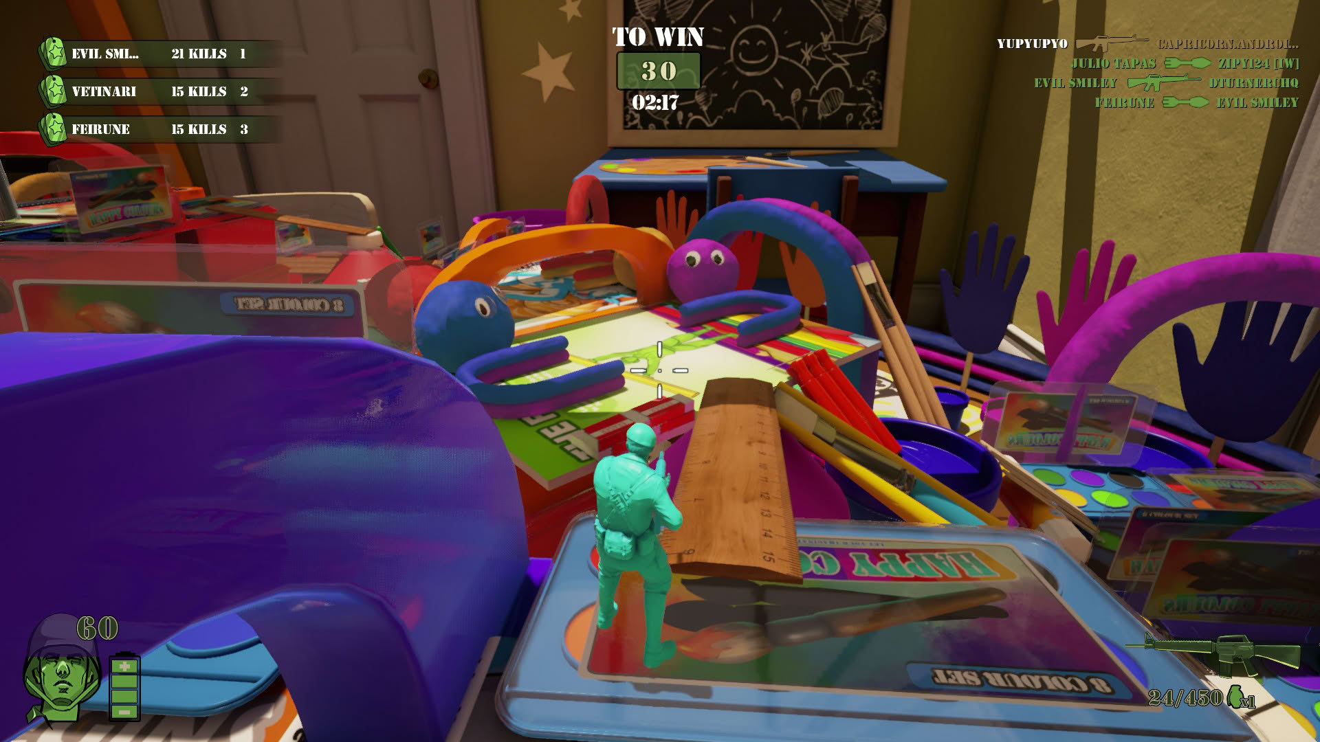 Screenshot for The Mean Greens: Plastic Warfare