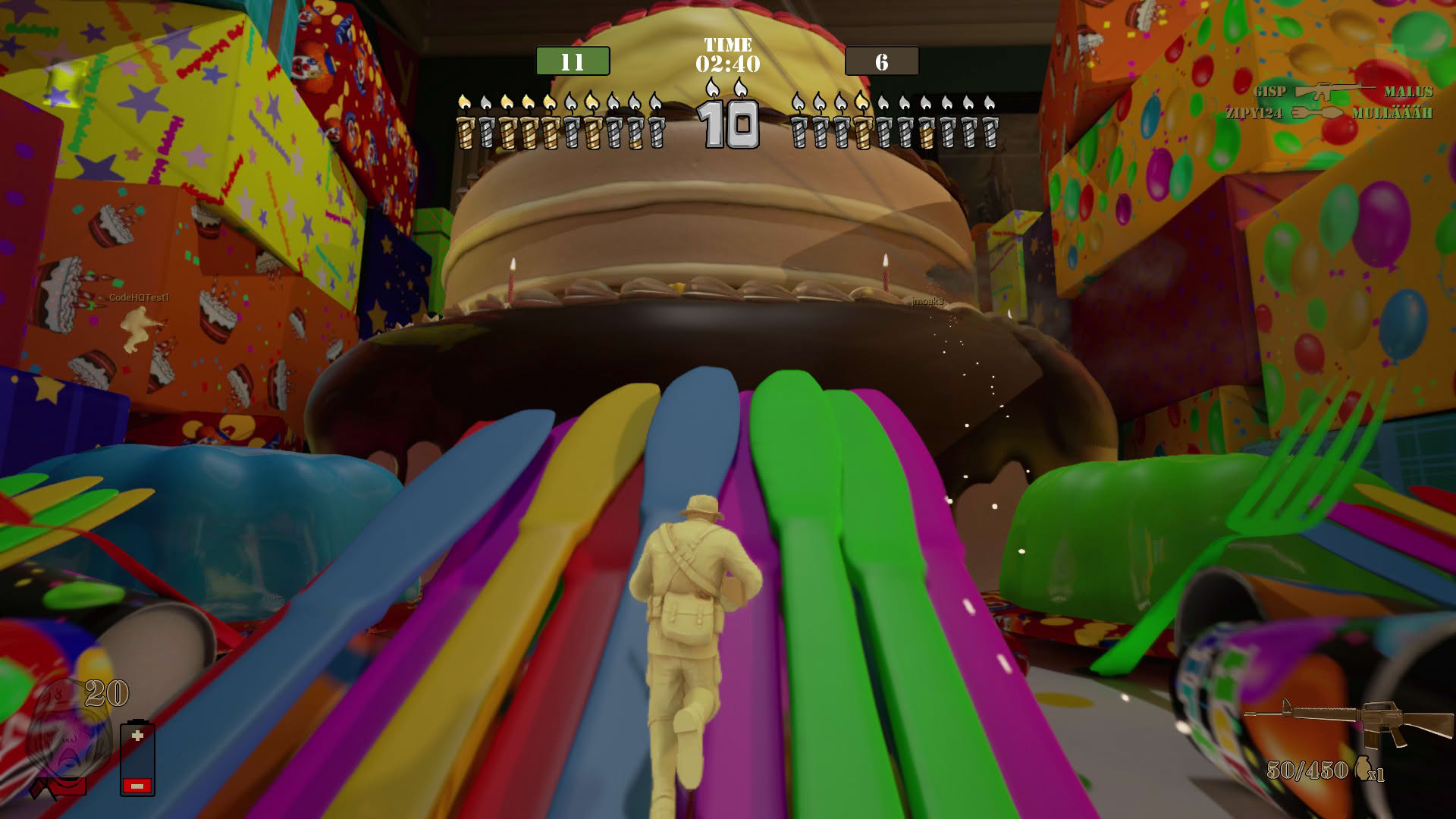 Screenshot for The Mean Greens: Plastic Warfare