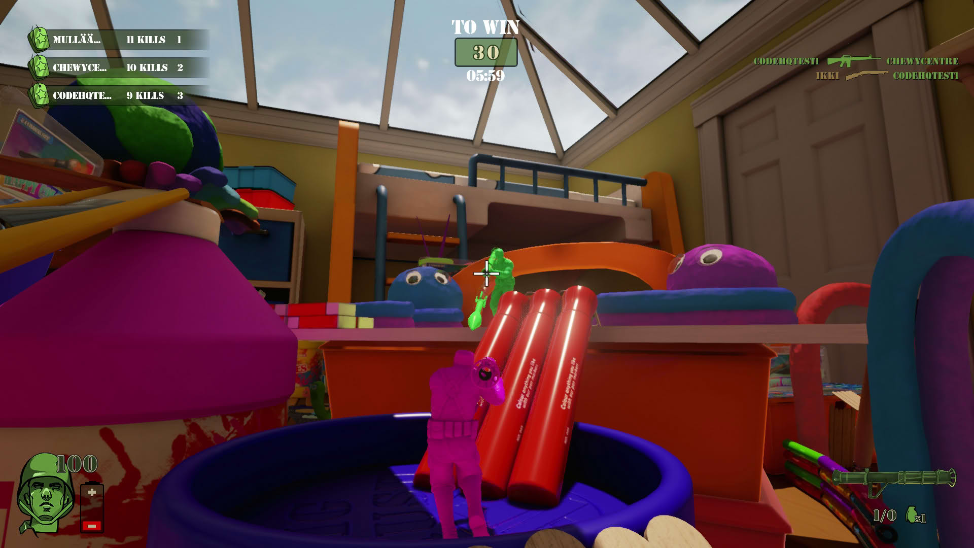 Screenshot for The Mean Greens: Plastic Warfare