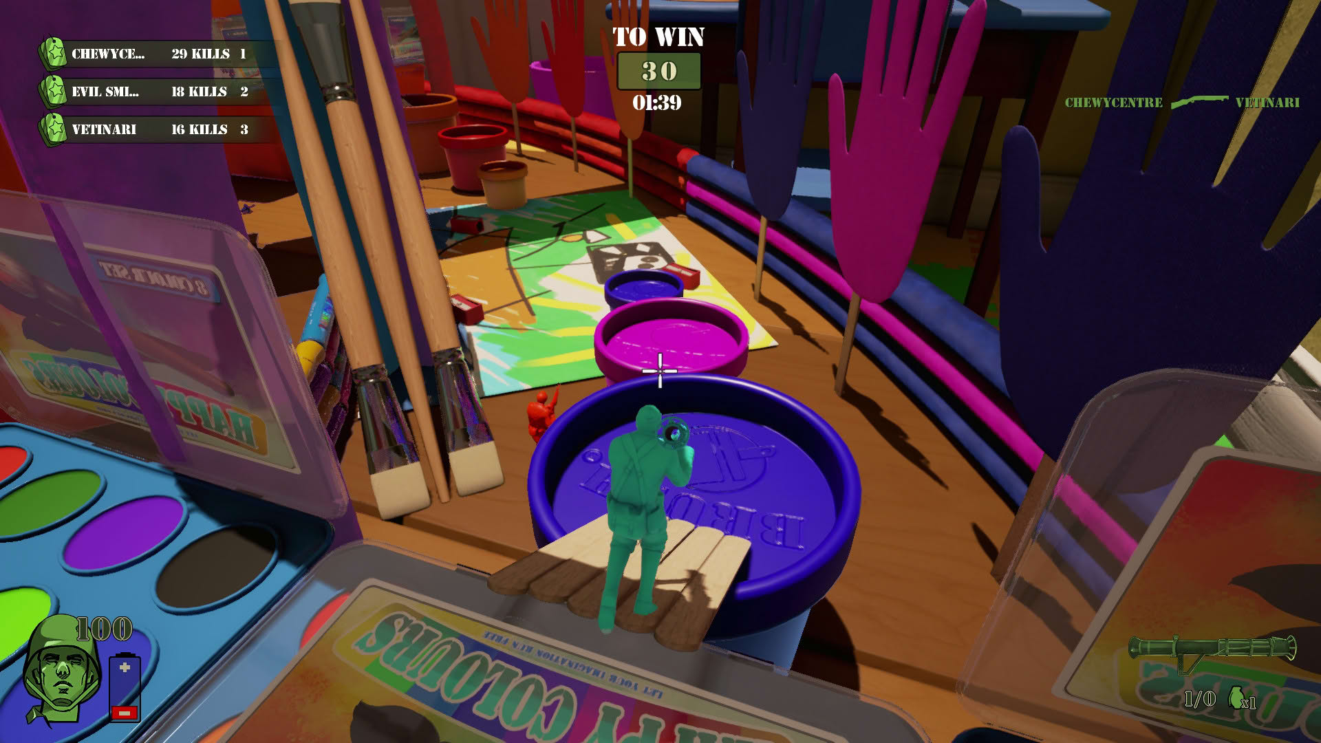 Screenshot for The Mean Greens: Plastic Warfare