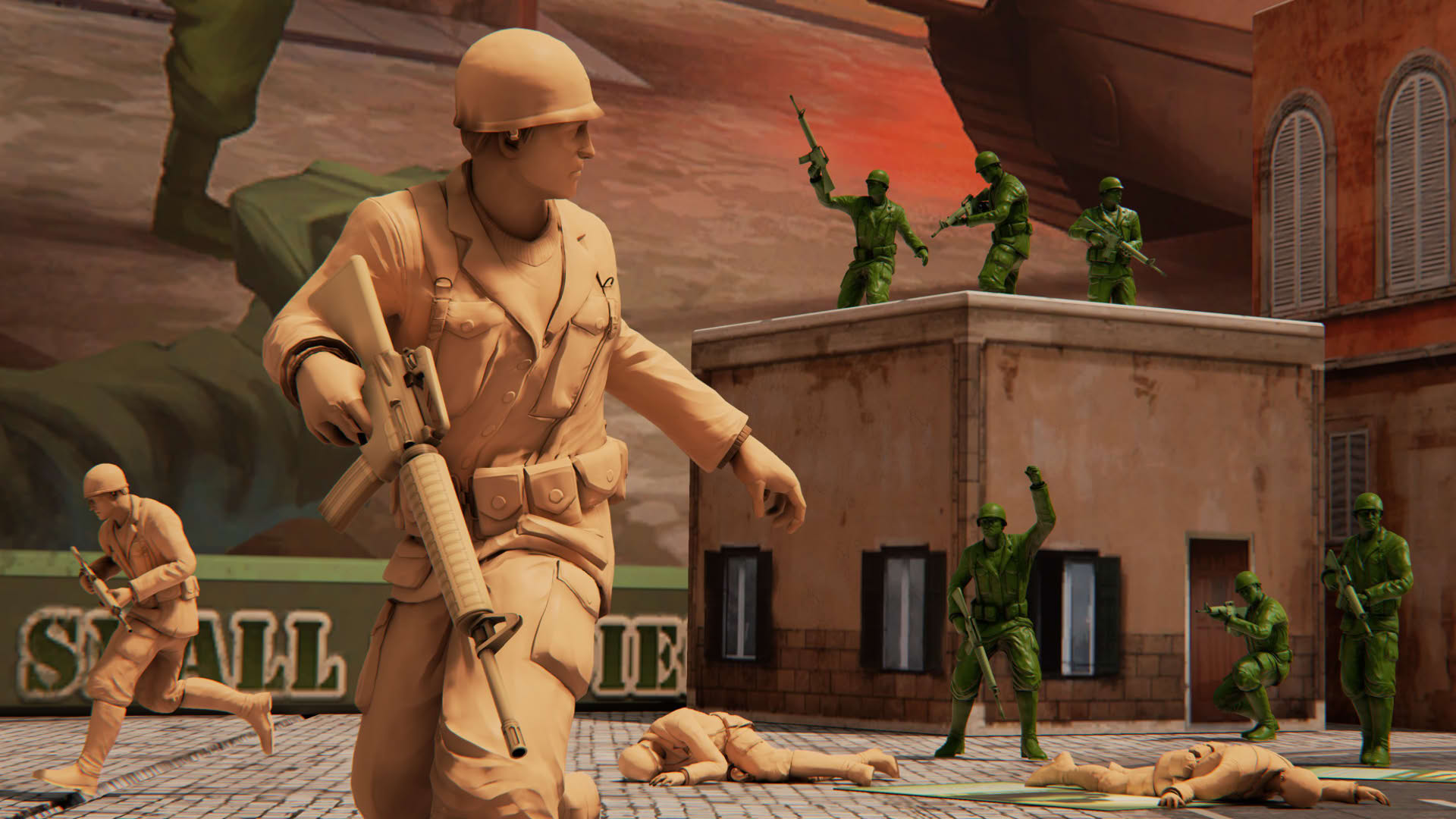 Screenshot for The Mean Greens: Plastic Warfare