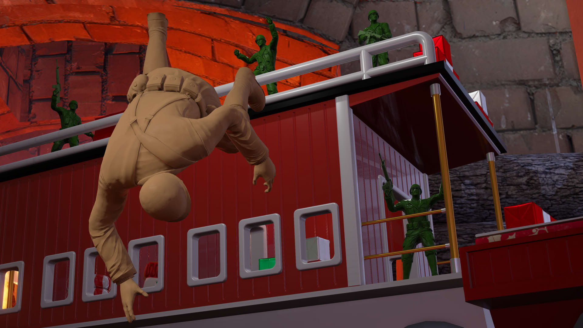 Screenshot for The Mean Greens: Plastic Warfare