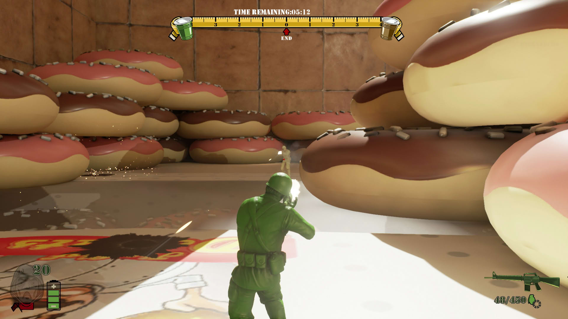 Screenshot for The Mean Greens: Plastic Warfare