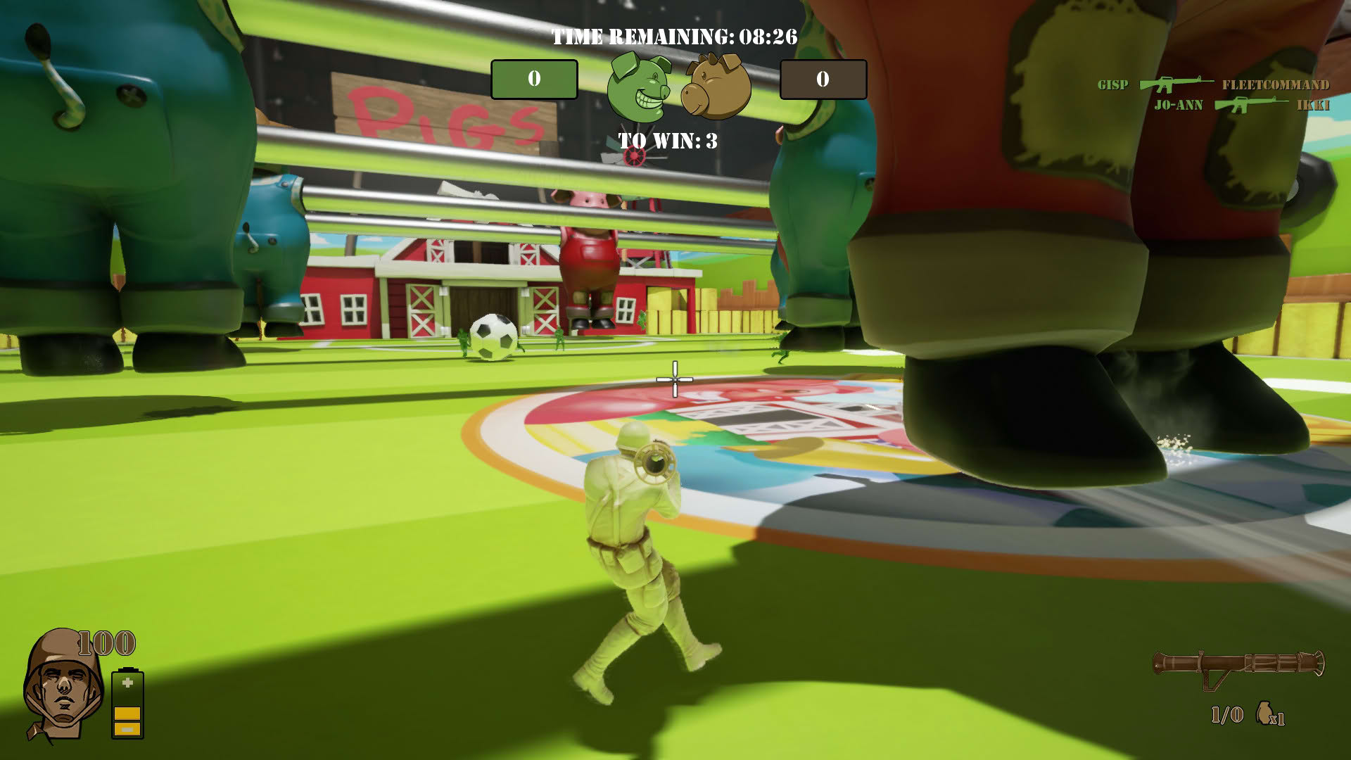 Screenshot for The Mean Greens: Plastic Warfare