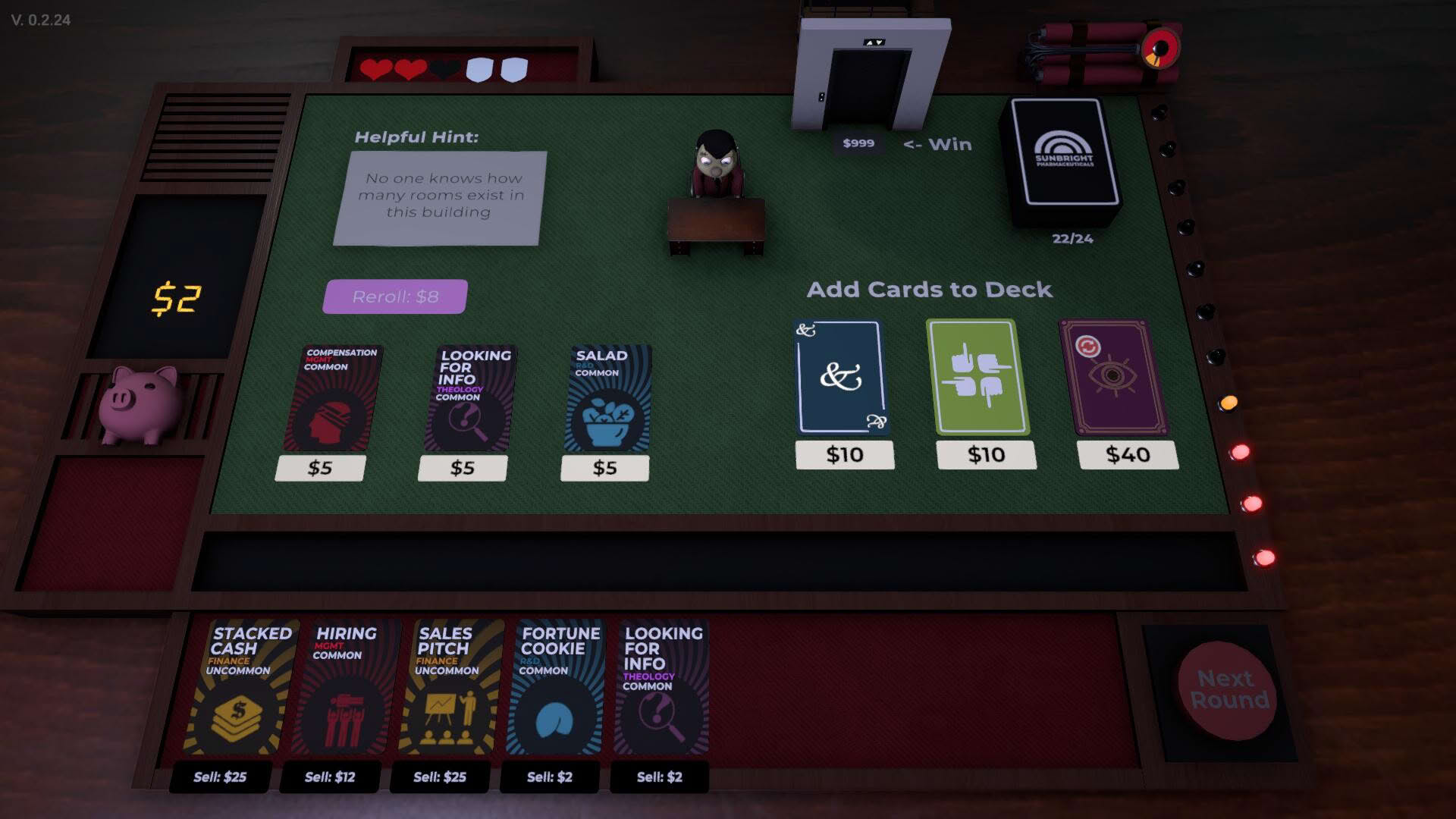 Screenshot for Mr Magpie's Harmless Card Game