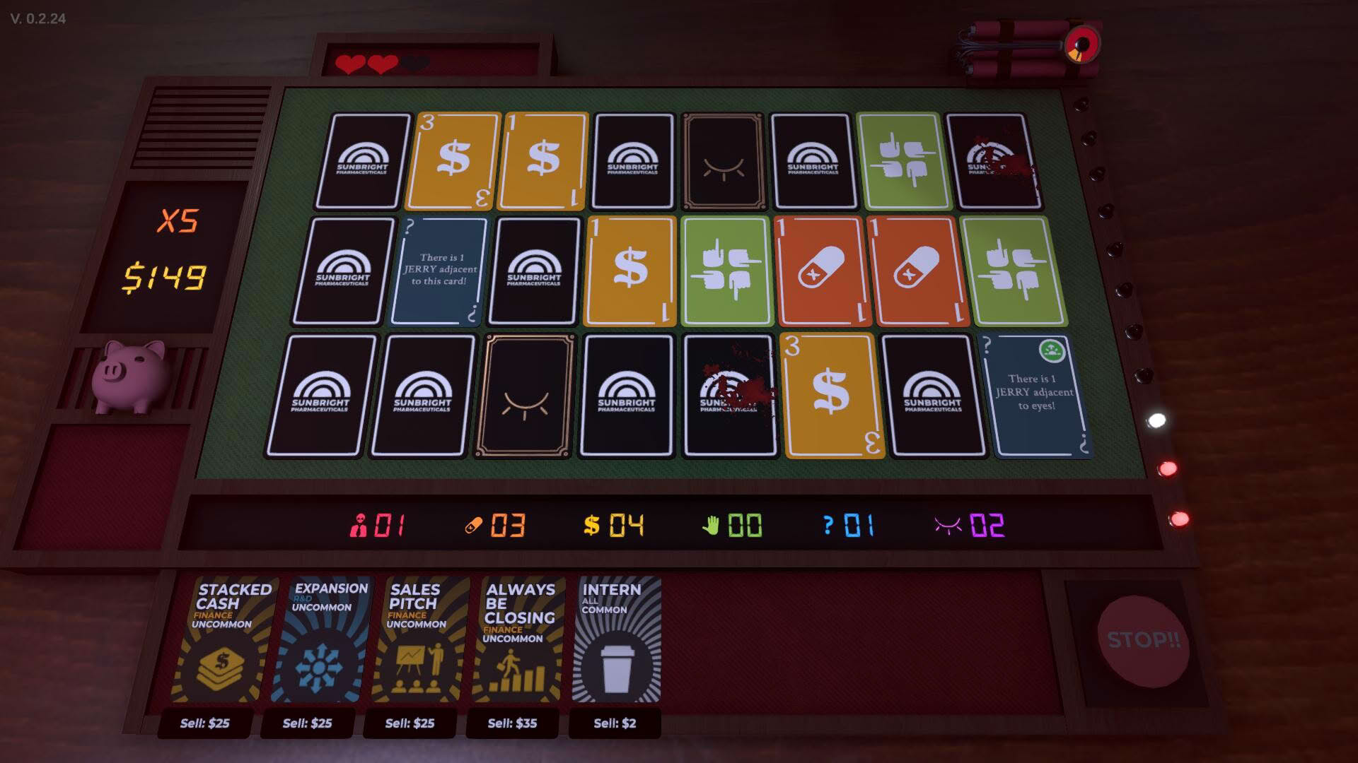 Screenshot for Mr Magpie's Harmless Card Game