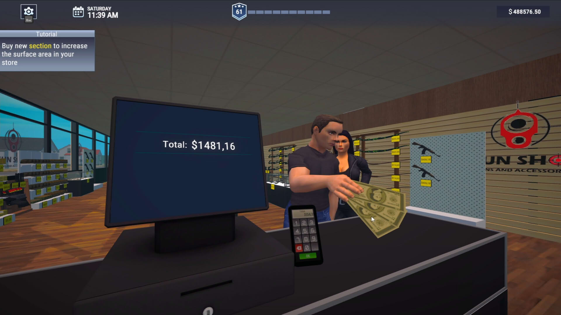 Screenshot for Gun Center Simulator