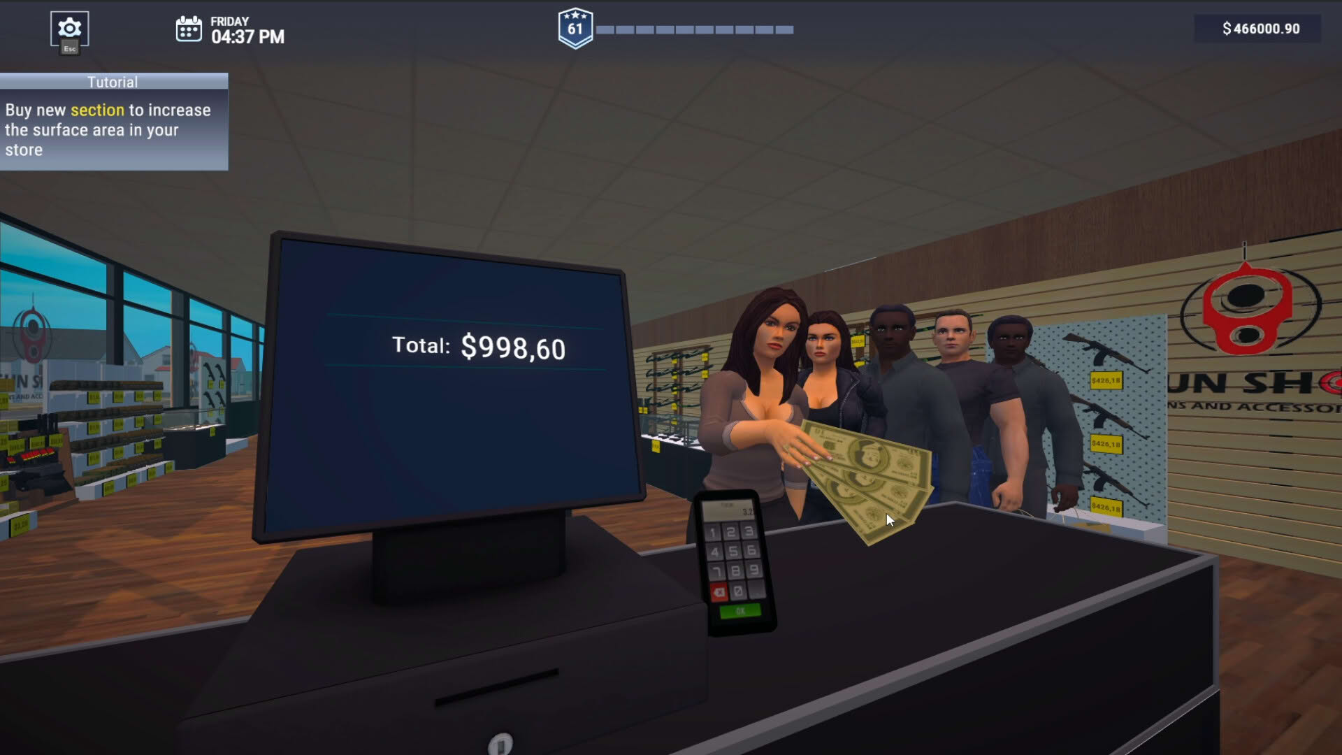 Screenshot for Gun Center Simulator