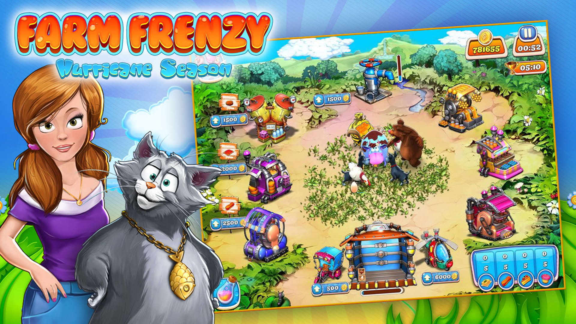 Screenshot for Farm Frenzy: Hurricane Season
