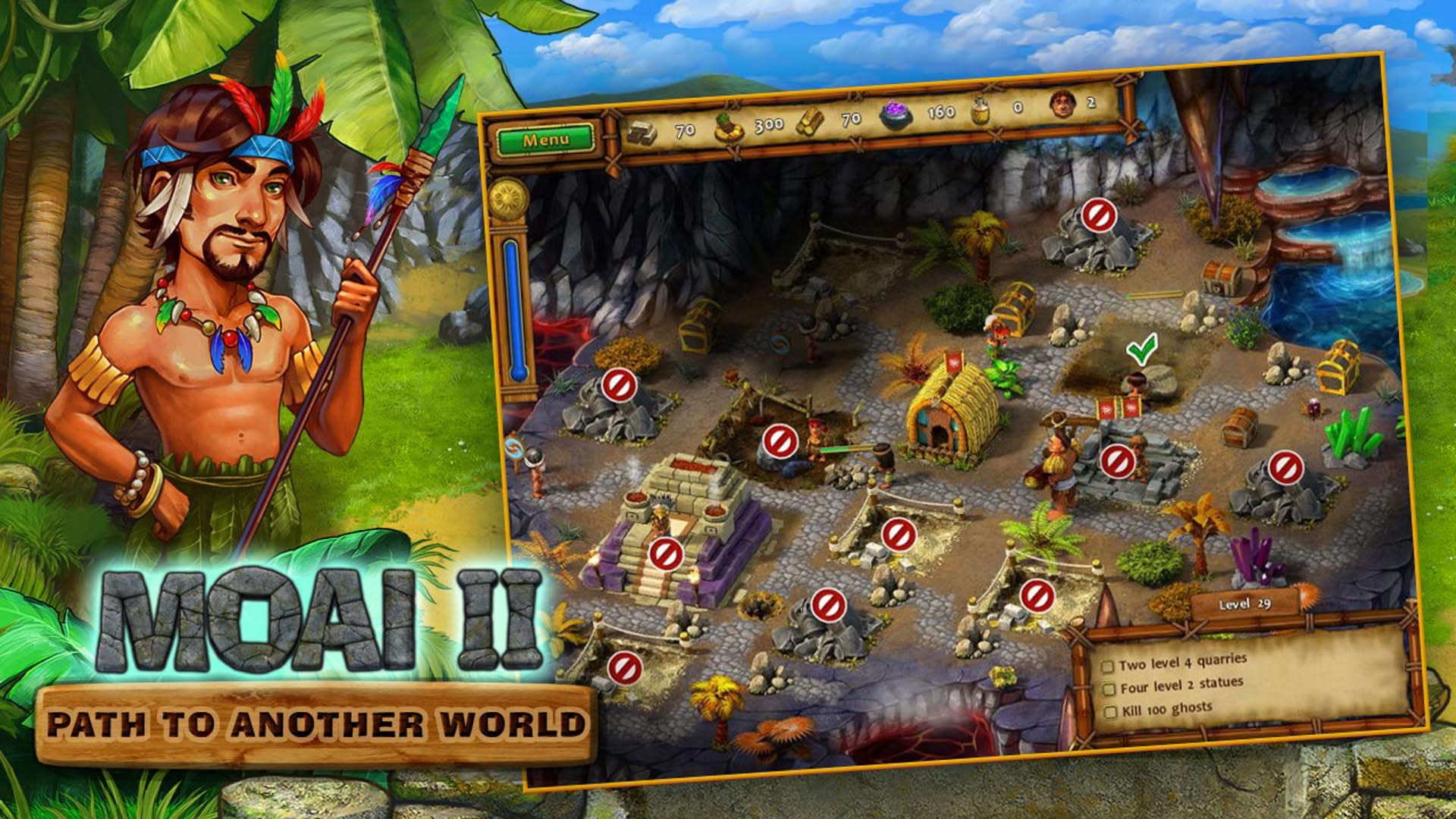 Screenshot for Moai 2: Path to Another World