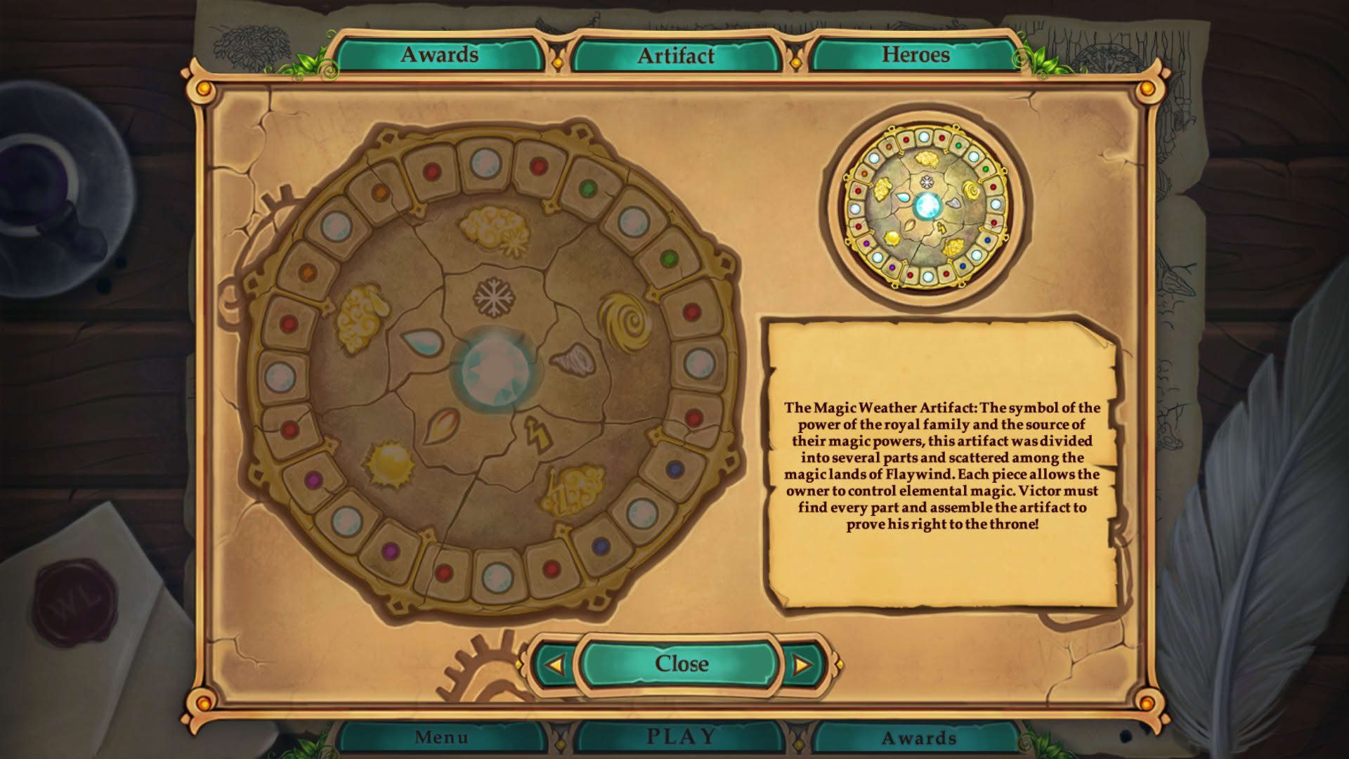 Screenshot for Weather Lord: The Successor's Path