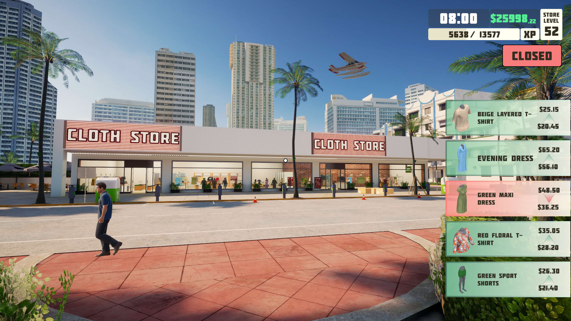Screenshot for SiMarket Cloth Store Simulator