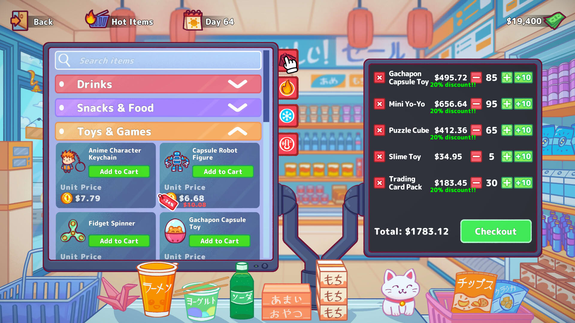 Screenshot for Vending Machine Co.