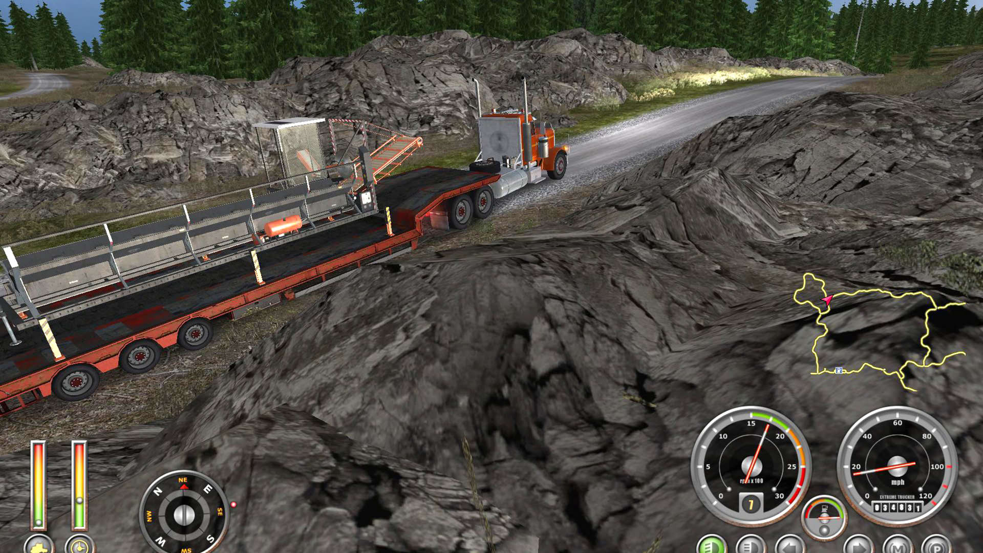Screenshot for 18 Wheels of Steel: Extreme Trucker 2