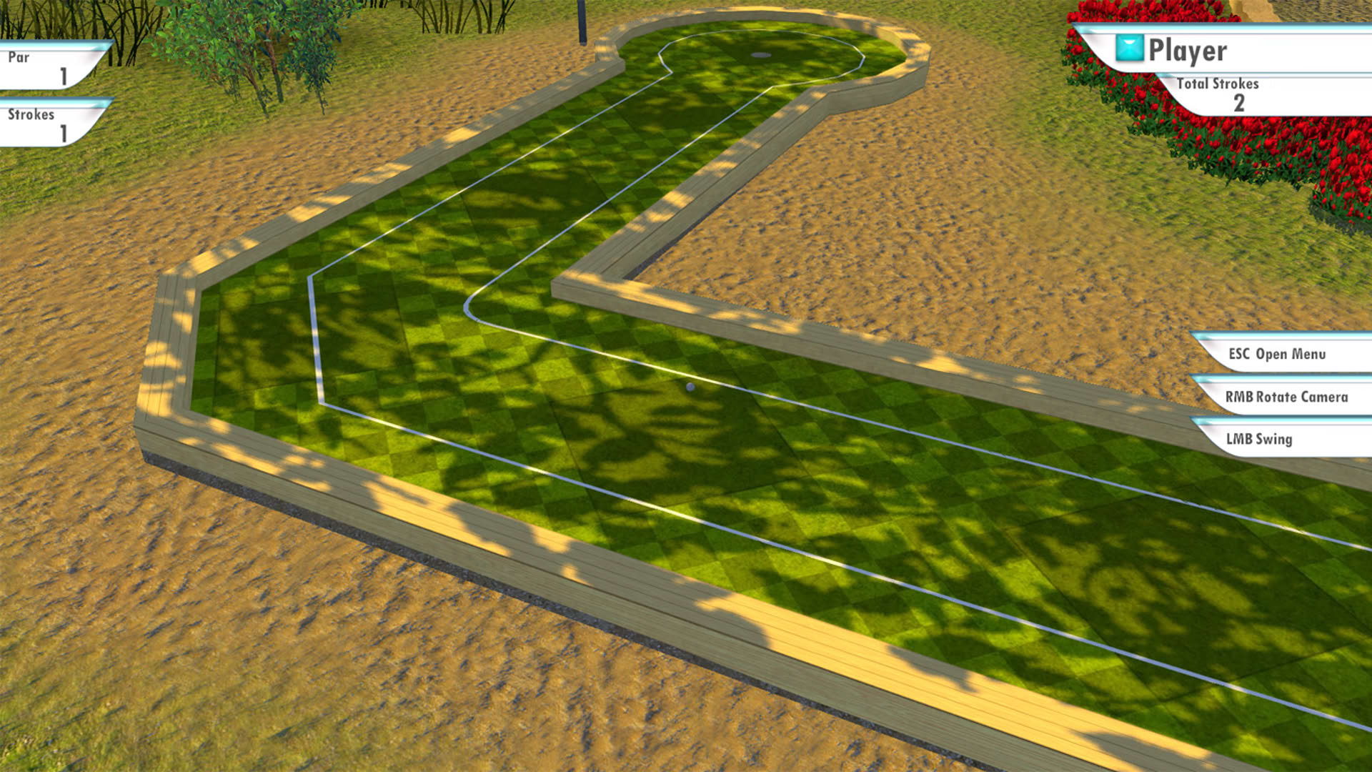 Screenshot for 3D MiniGolf