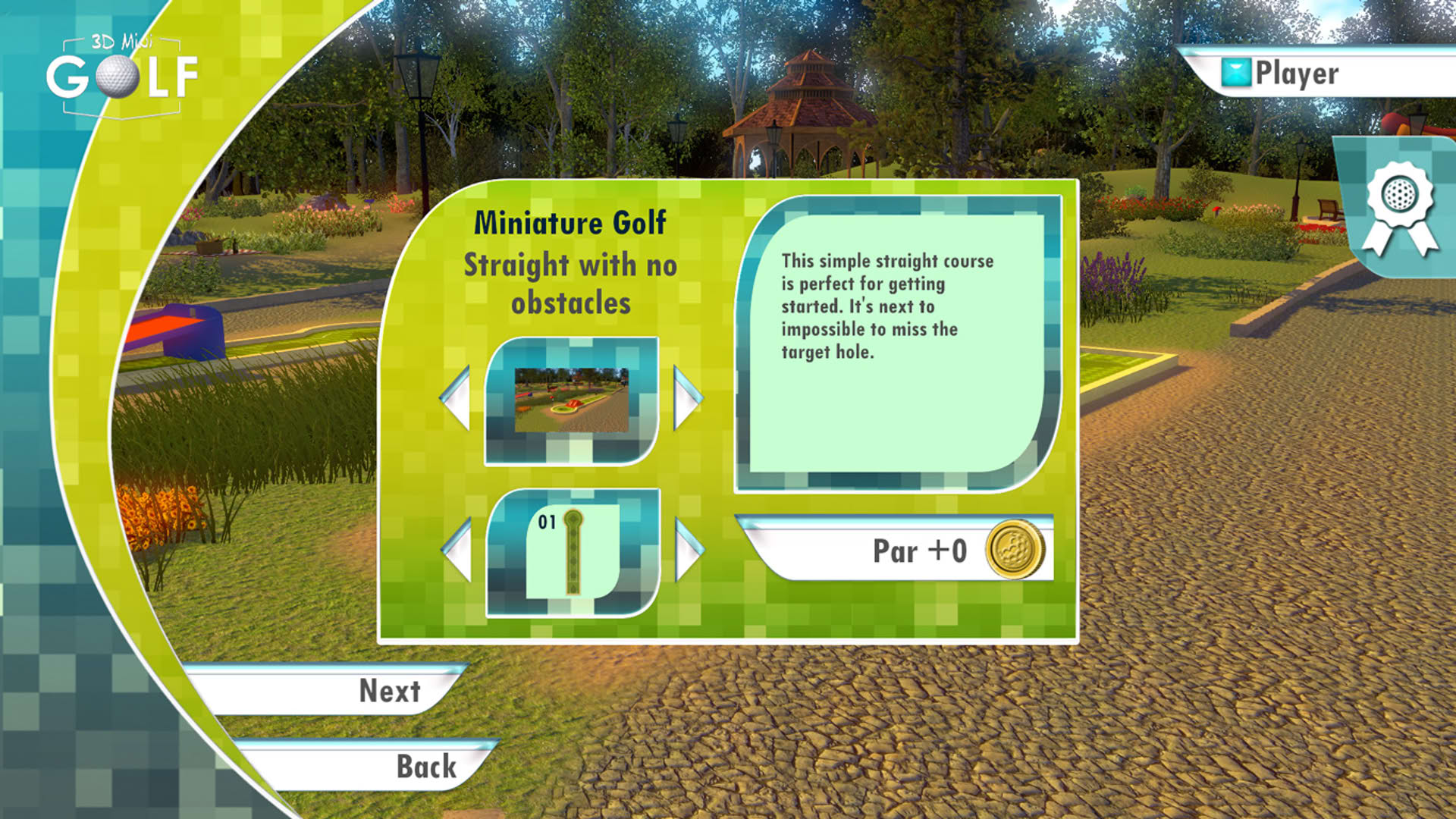 Screenshot for 3D MiniGolf