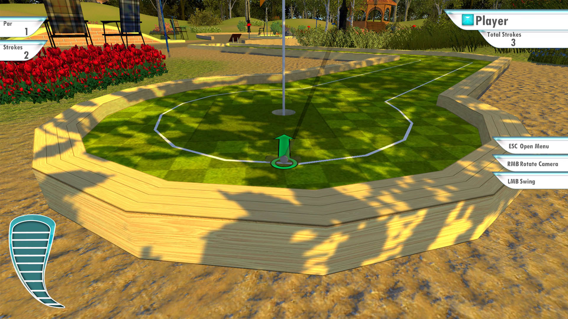 Screenshot for 3D MiniGolf