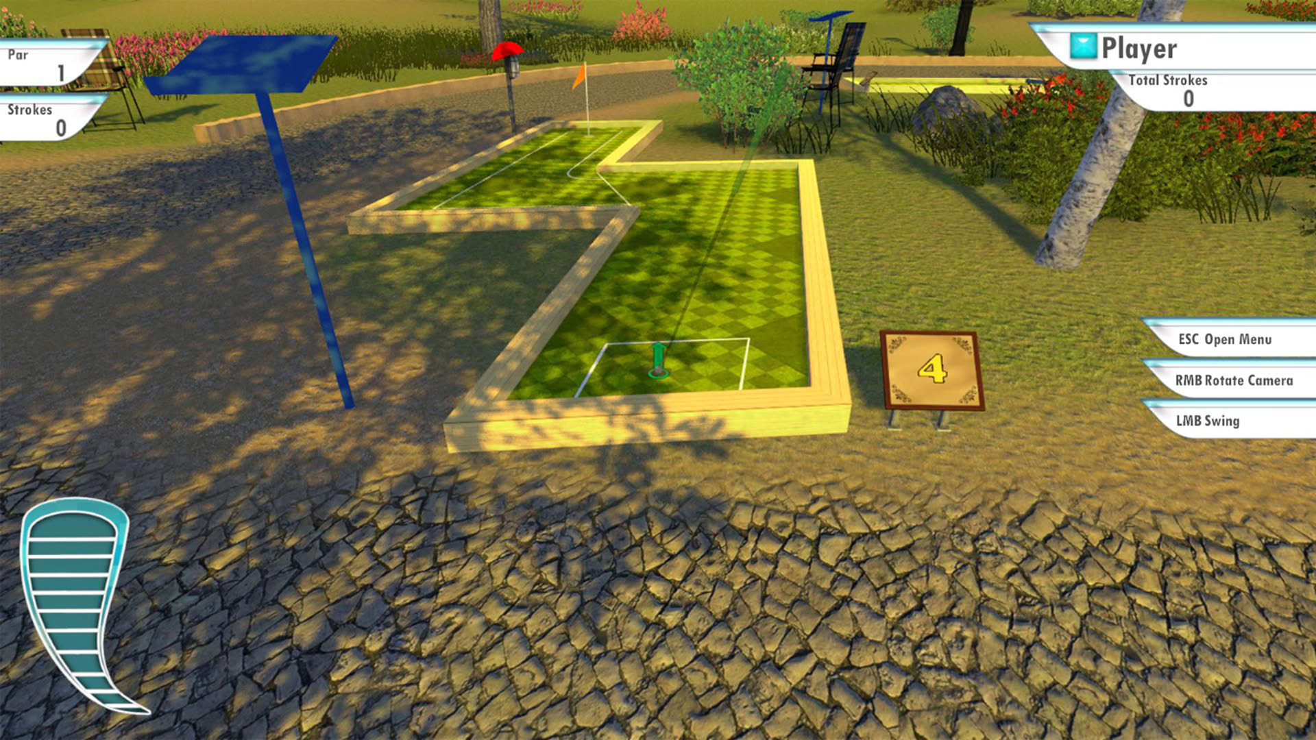 Screenshot for 3D MiniGolf