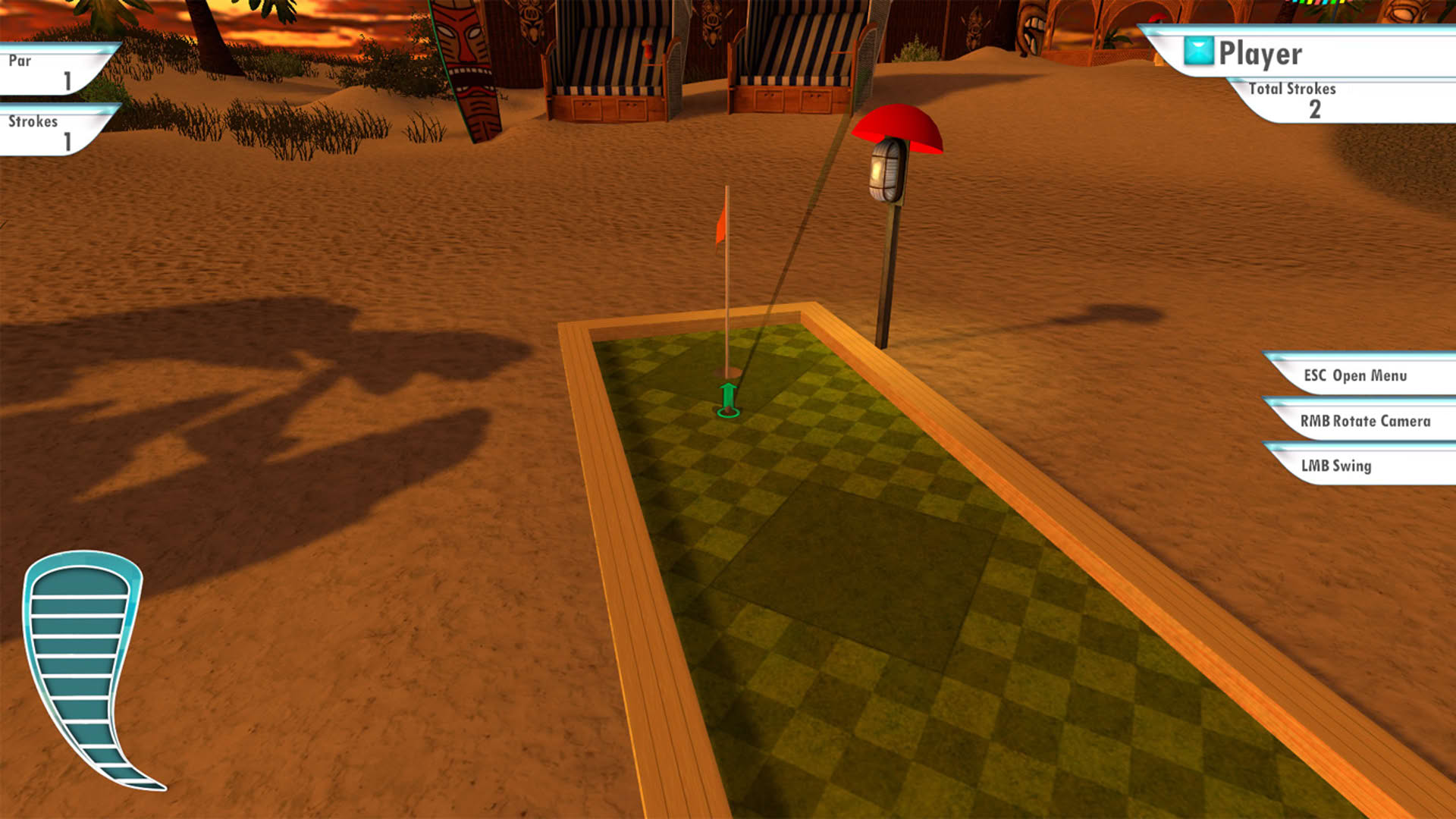 Screenshot for 3D MiniGolf