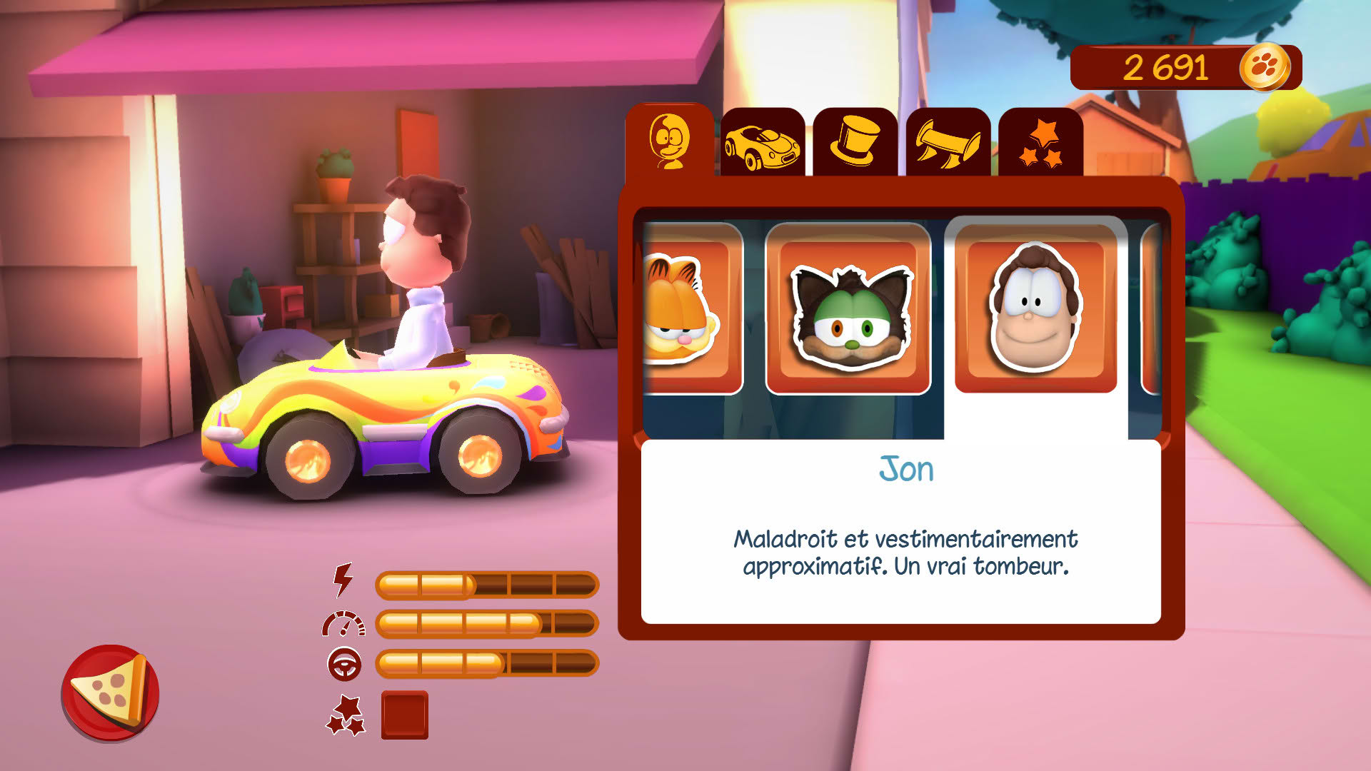 Screenshot for Garfield Kart