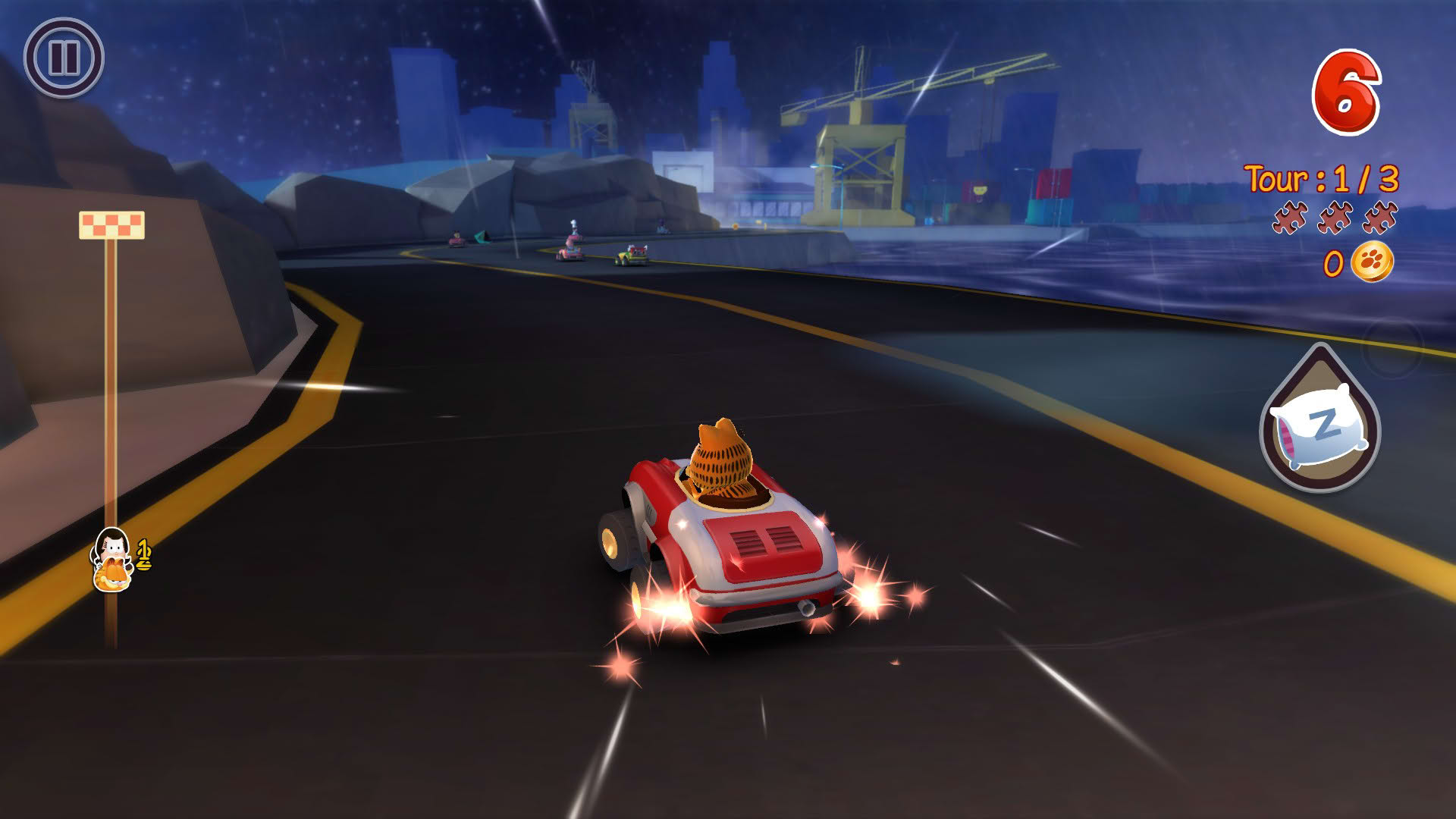 Screenshot for Garfield Kart