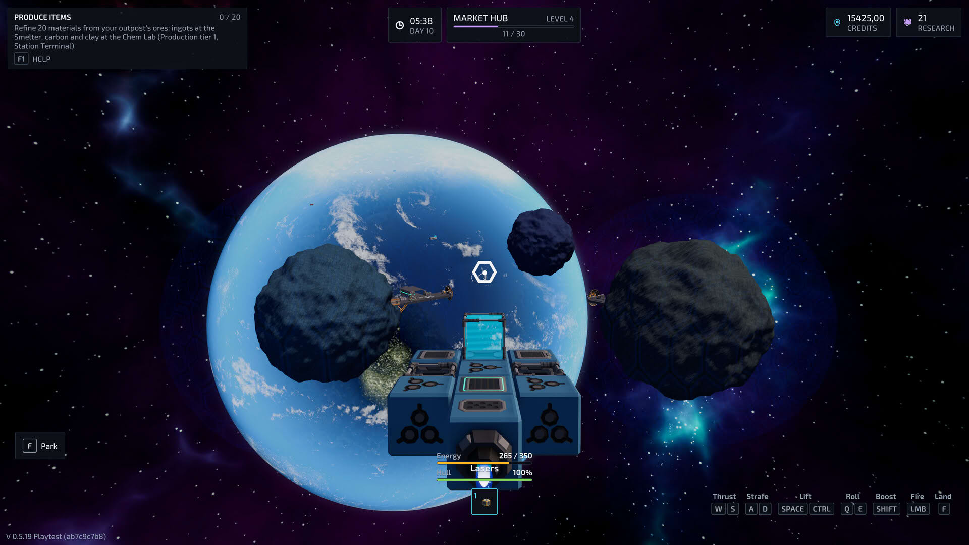 Screenshot for Astrocraft