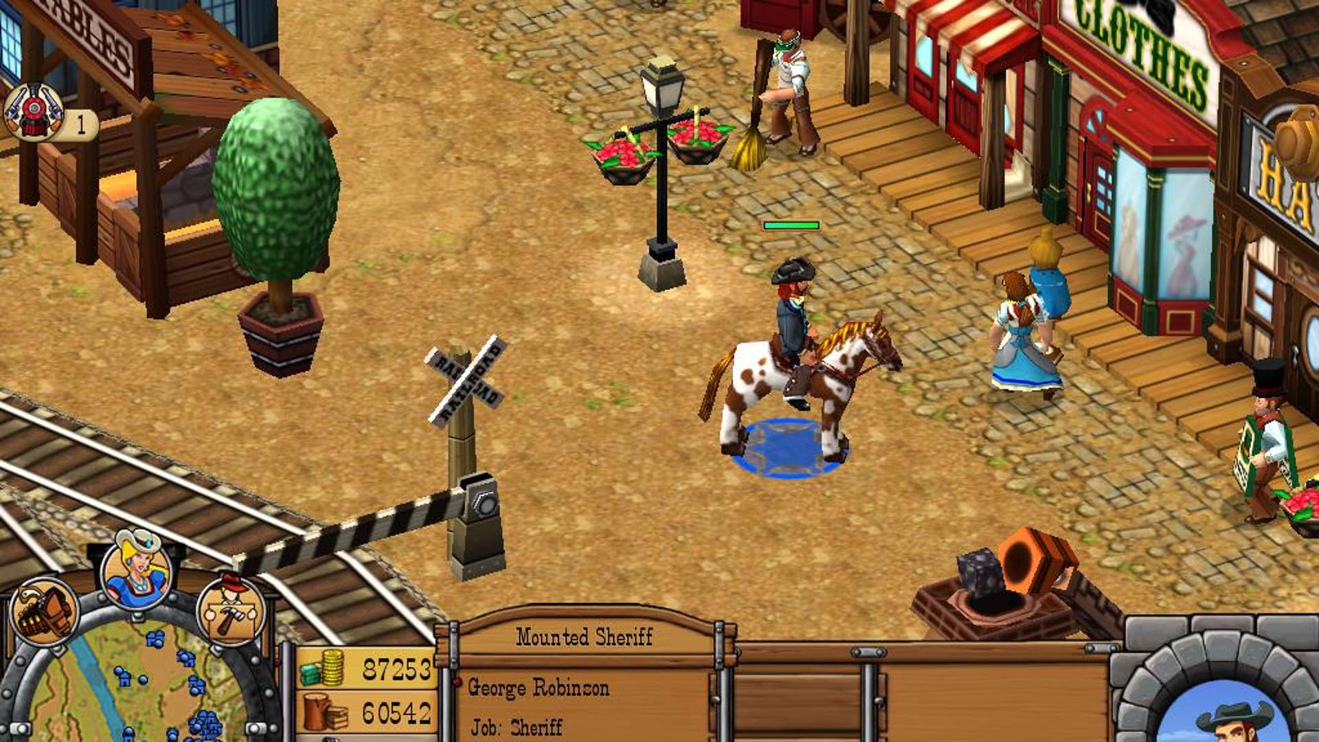 Screenshot for Westward IV: All Aboard