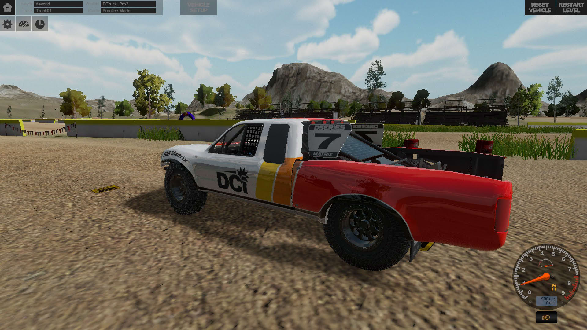 Screenshot for D Series Off Road Driving Simulation