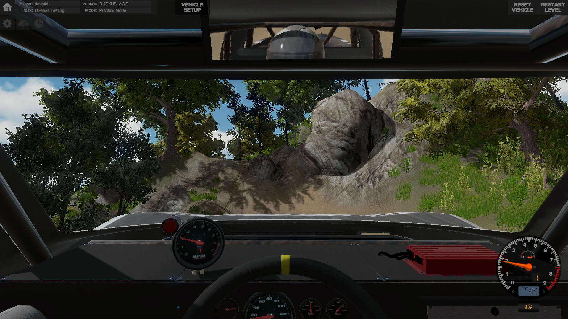 Screenshot for D Series Off Road Driving Simulation