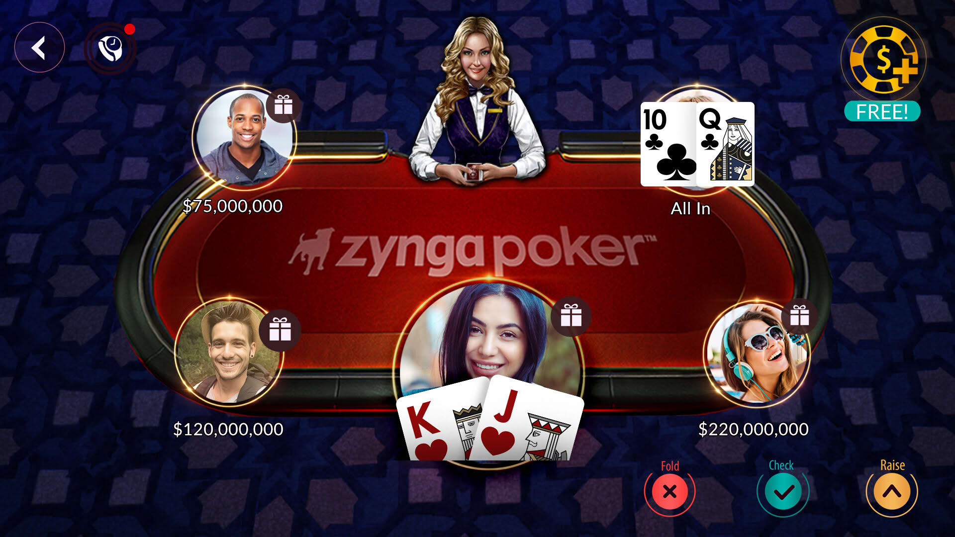 Screenshot for Zynga Poker