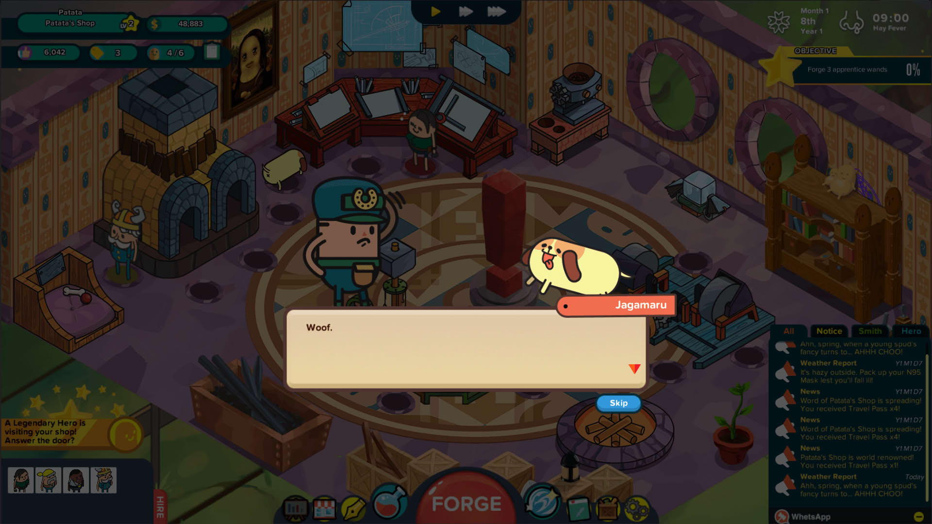 Screenshot for Holy Potatoes! A Weapon Shop?!