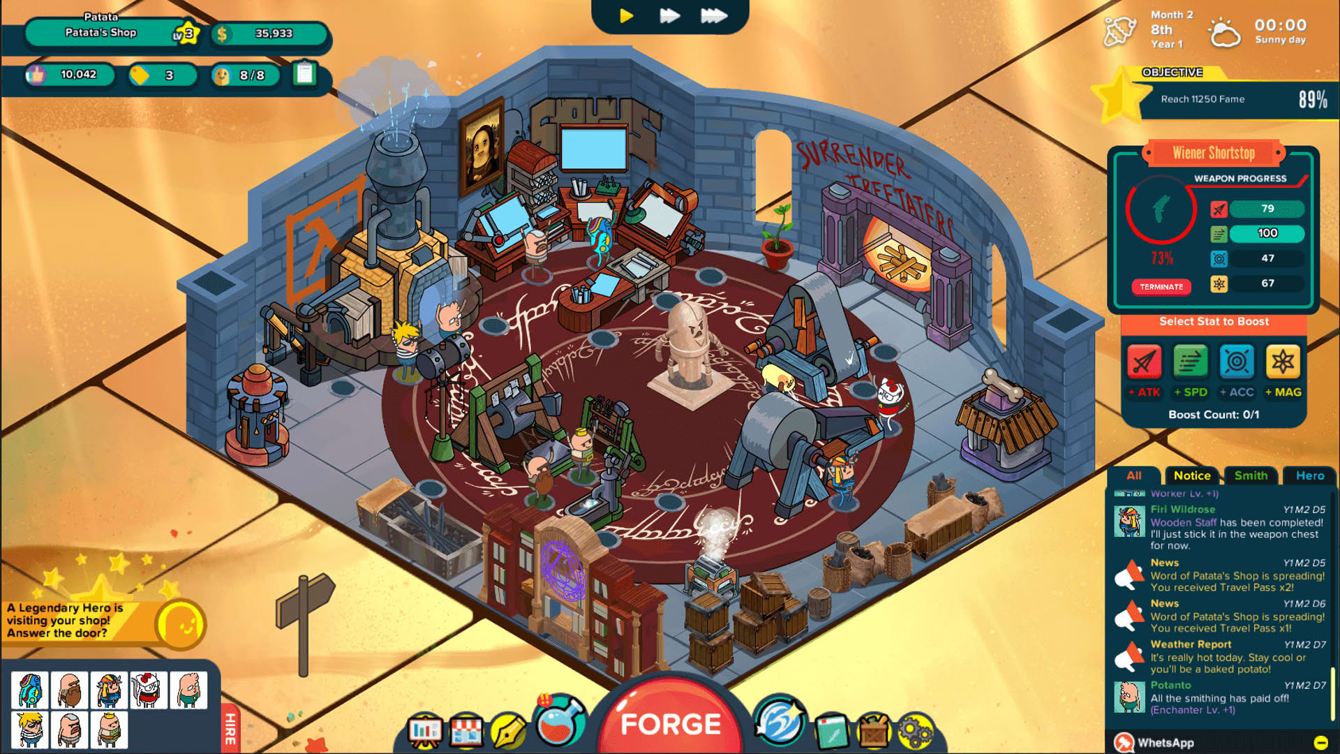 Screenshot for Holy Potatoes! A Weapon Shop?!