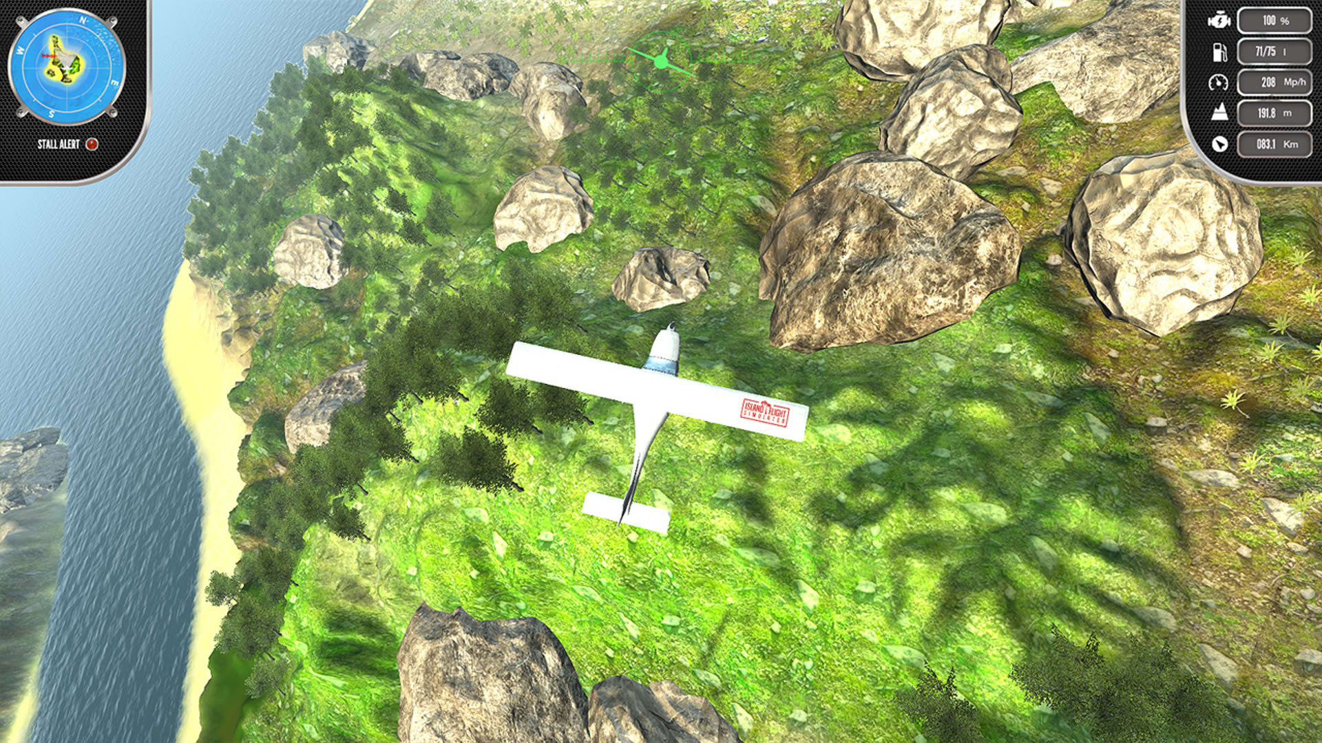 Screenshot for Island Flight Simulator