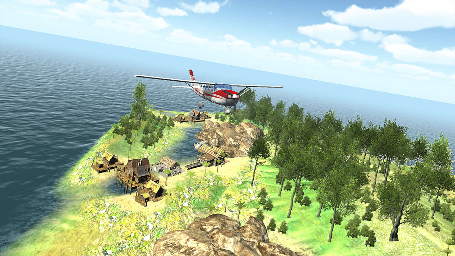 Screenshot for Island Flight Simulator